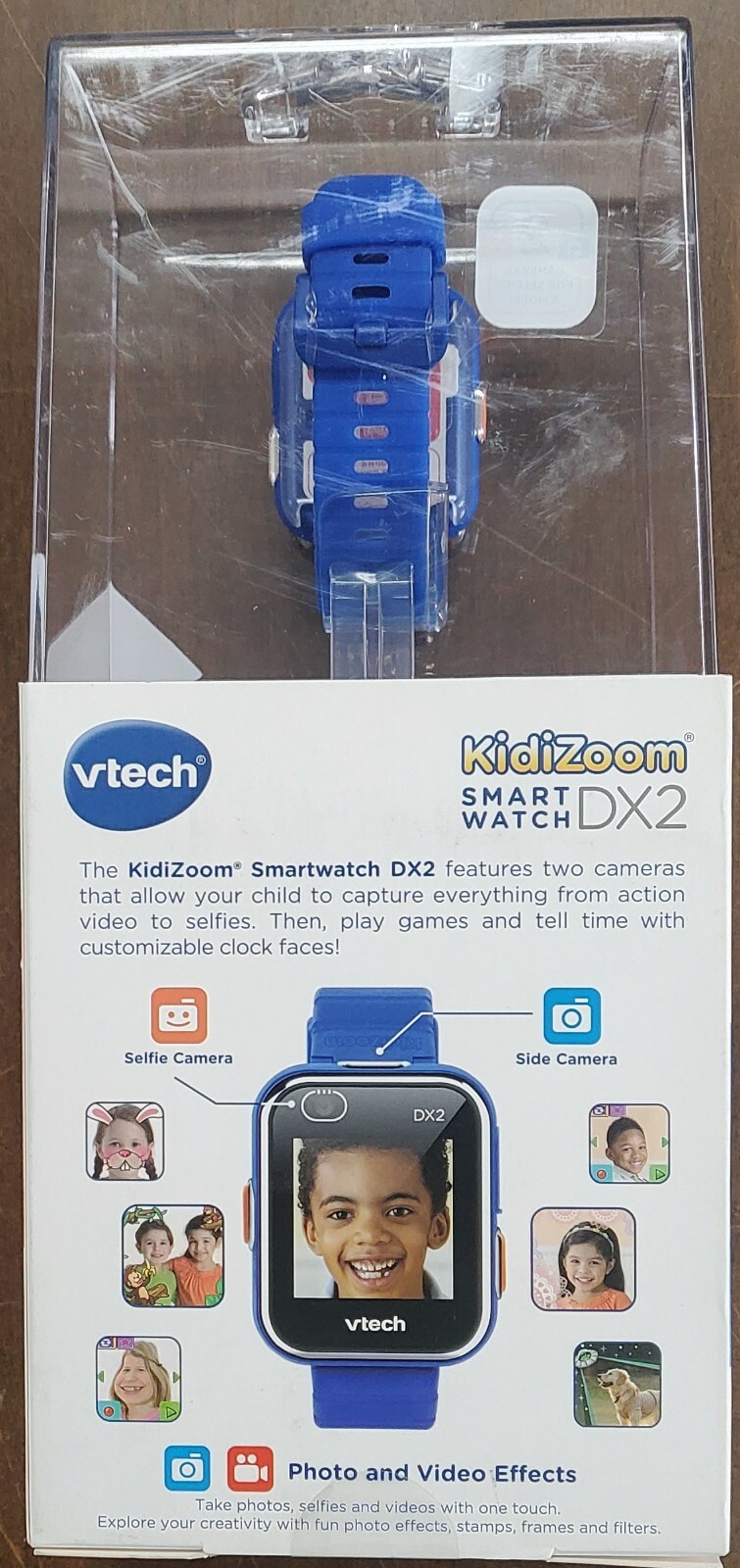 VTECH KIDIZOOM SMART WATCH DX2 80-193800 – BLUE – NEW SEALED
