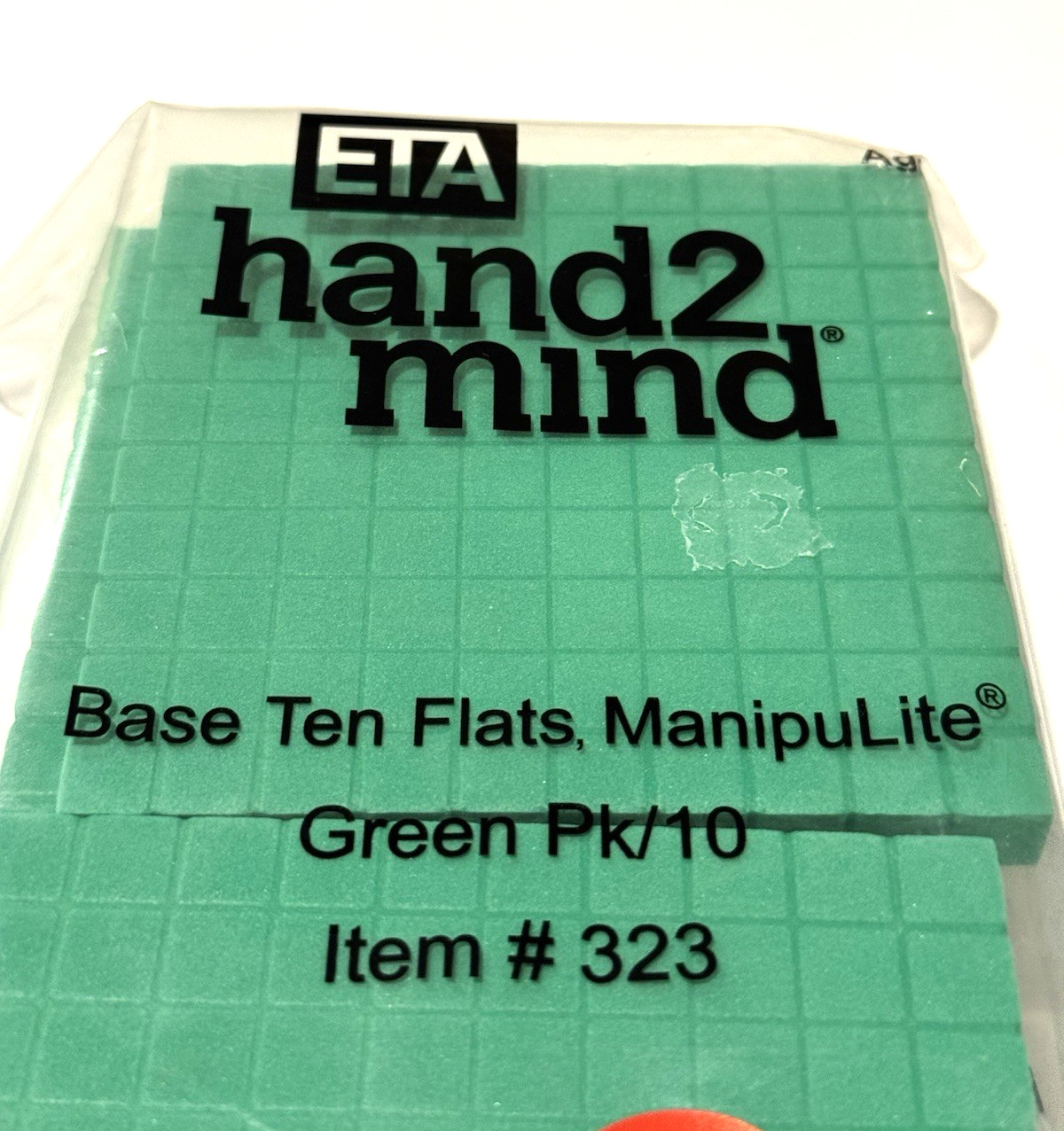 ETA Hand 2 Mind Base Ten Green PK/10 Item 323 STEM Math Teaching 5+ UNUSED READ