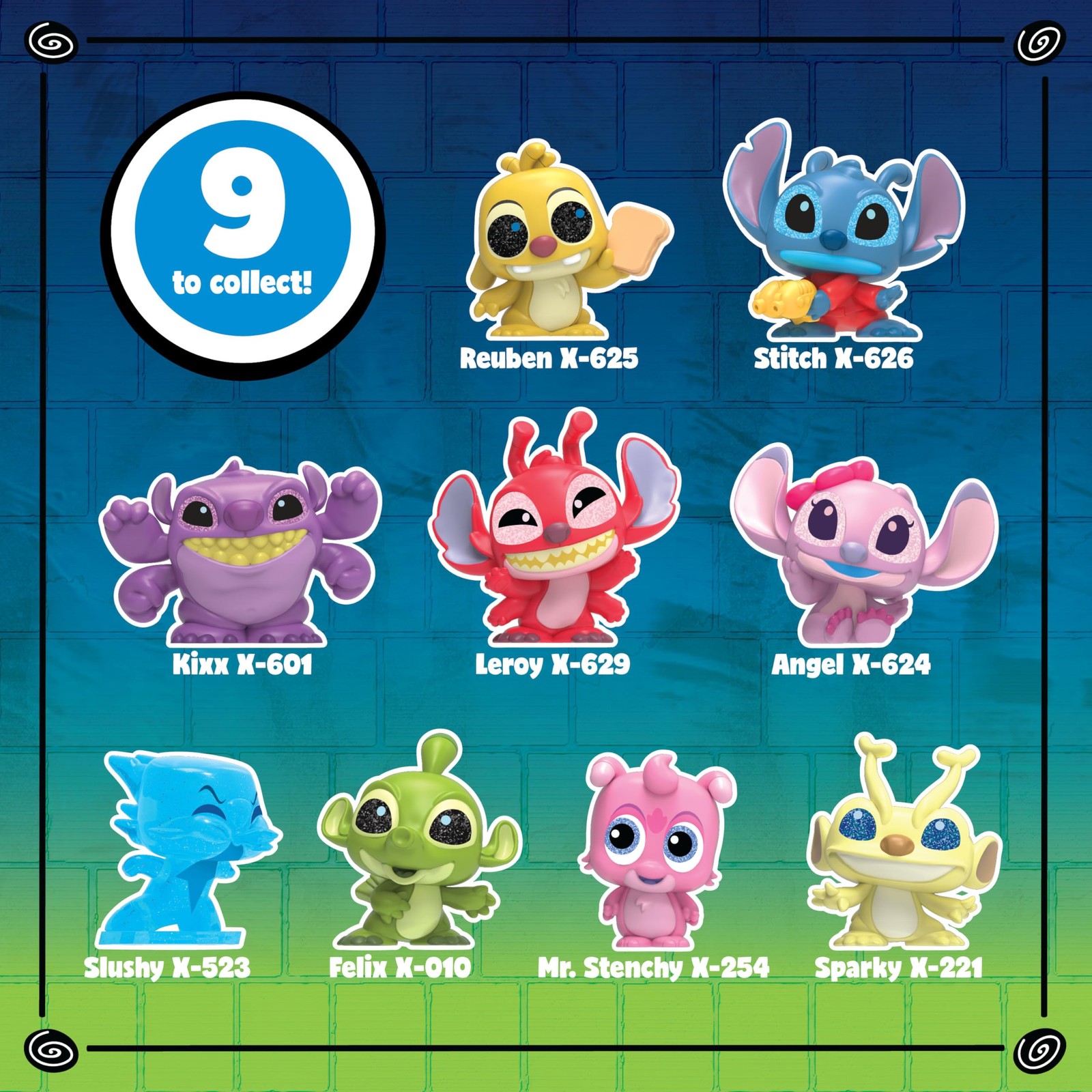 Stitch Experiments Collection Peek, Kids Toys for Ages 5 Up