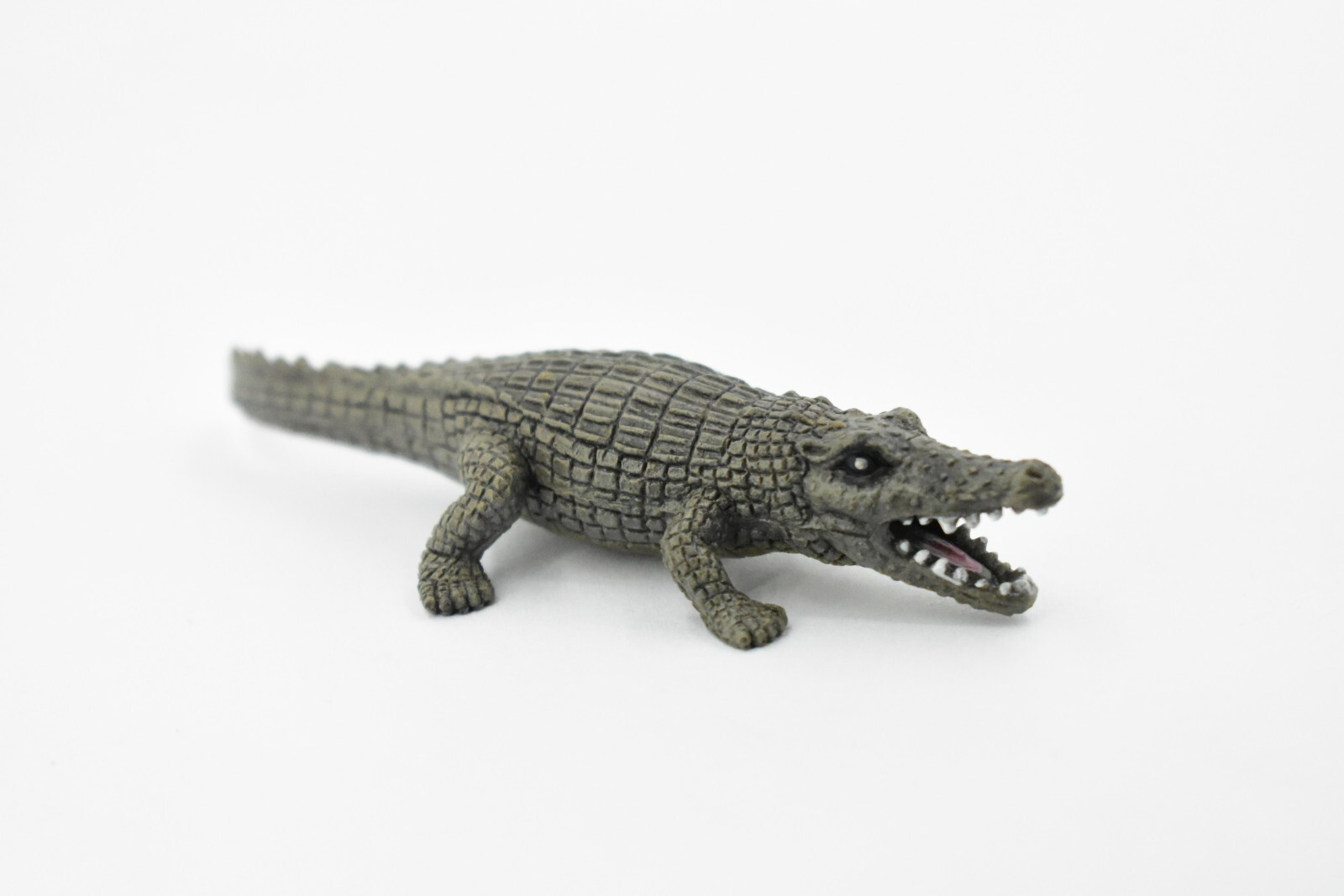 Alligator, Gator, Reptile, Realistic Soft Rubber Model, Toy, Figure 3.5″ F1087