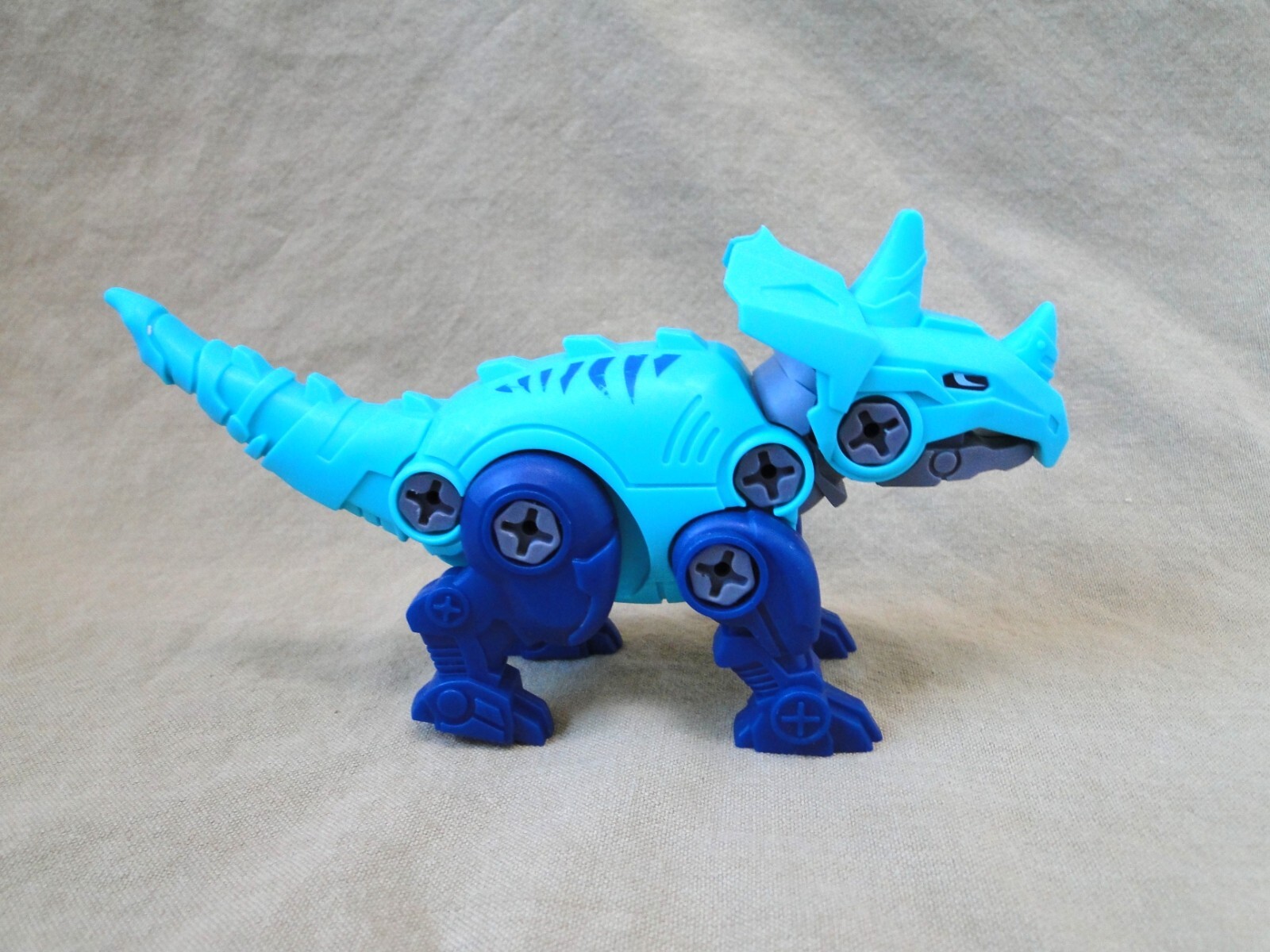 Screw Dinosaur Triceratops Toy for Kids Disassembly Educational Toy