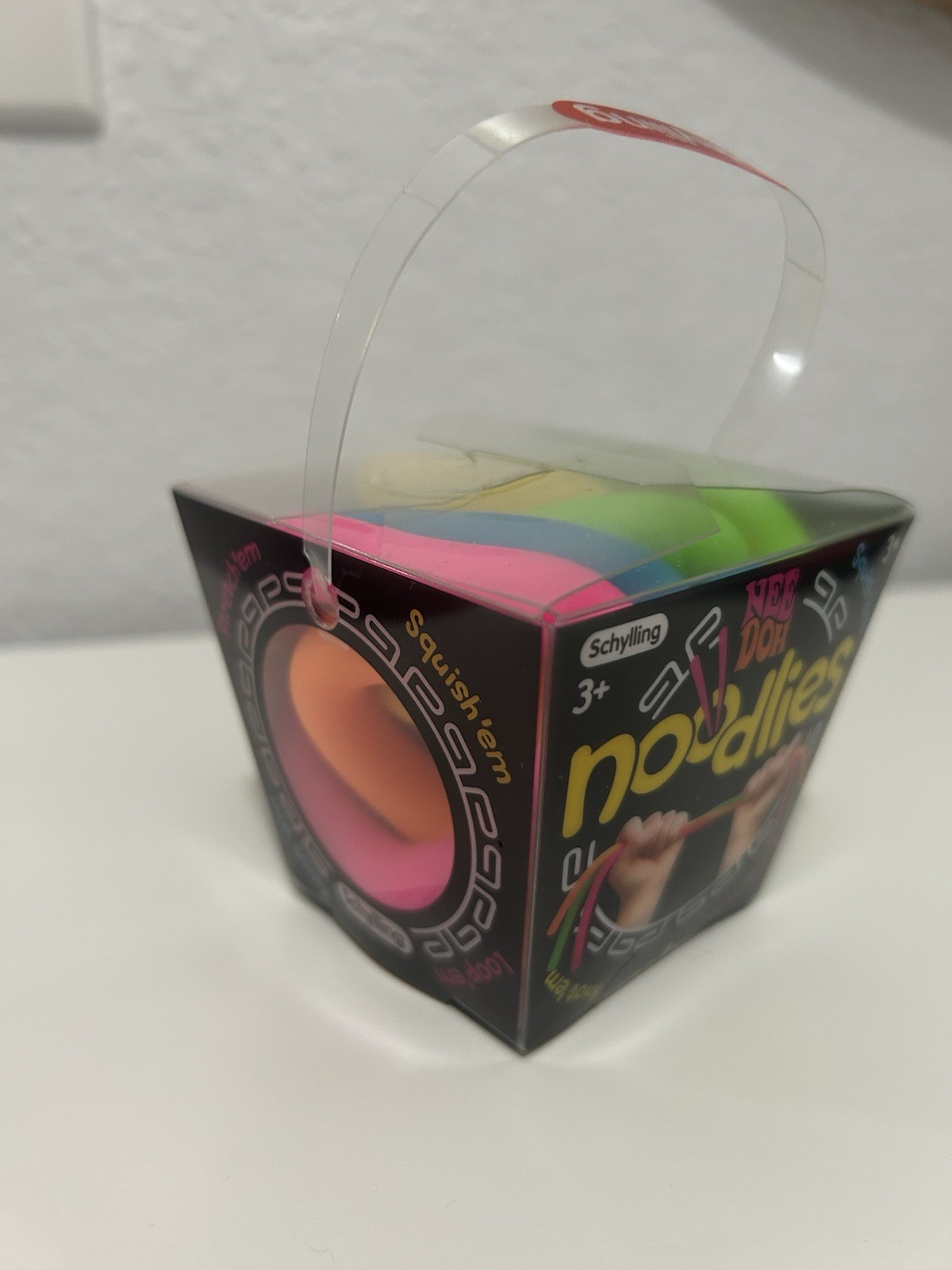 Schylling NeeDoh Noodlies 5 Pack Sensory Toy Fidget Squishy One Unopened Pack