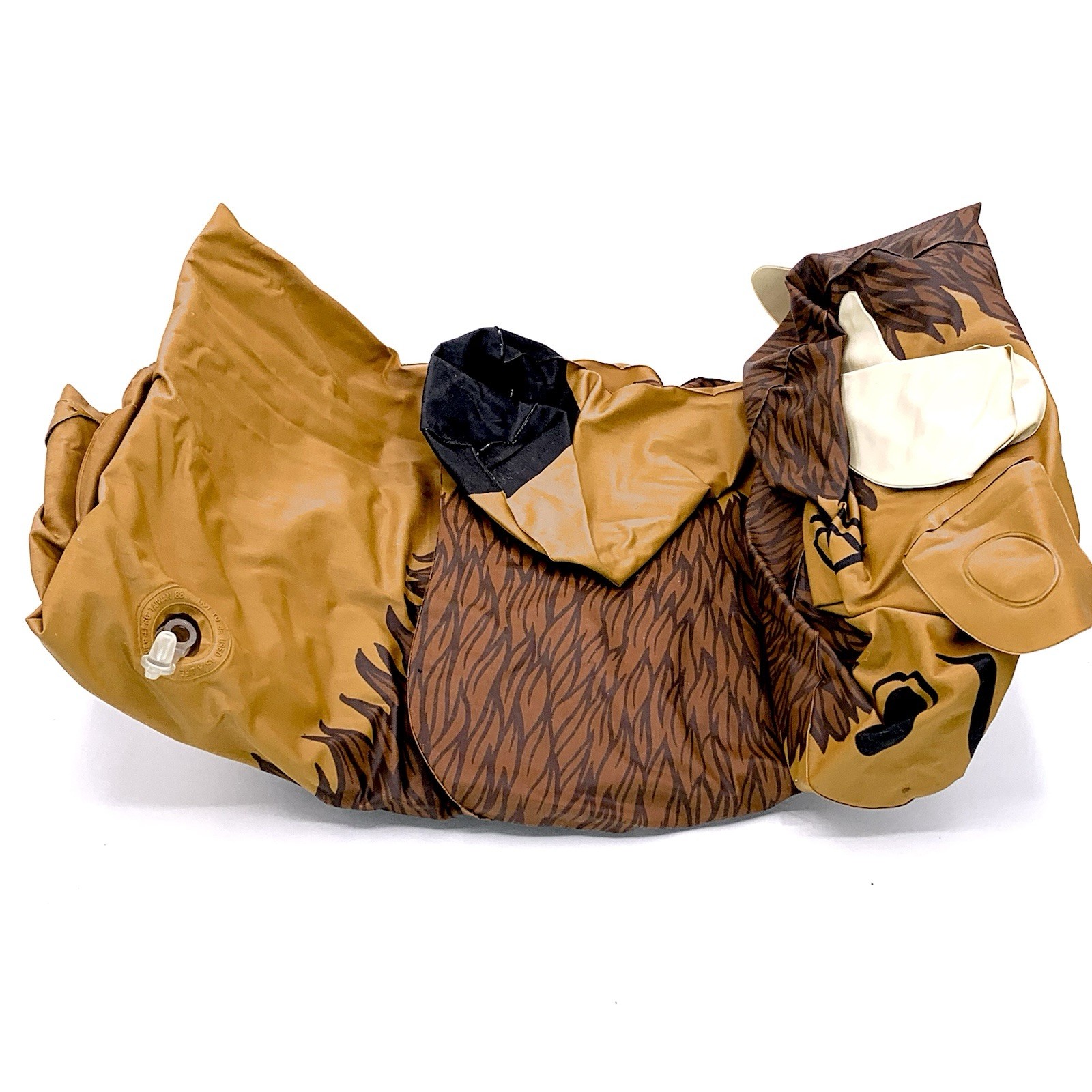 Vtg 1987 Inflatable Bison American Buffalo 35″ Long by Paradise for WWF * Read