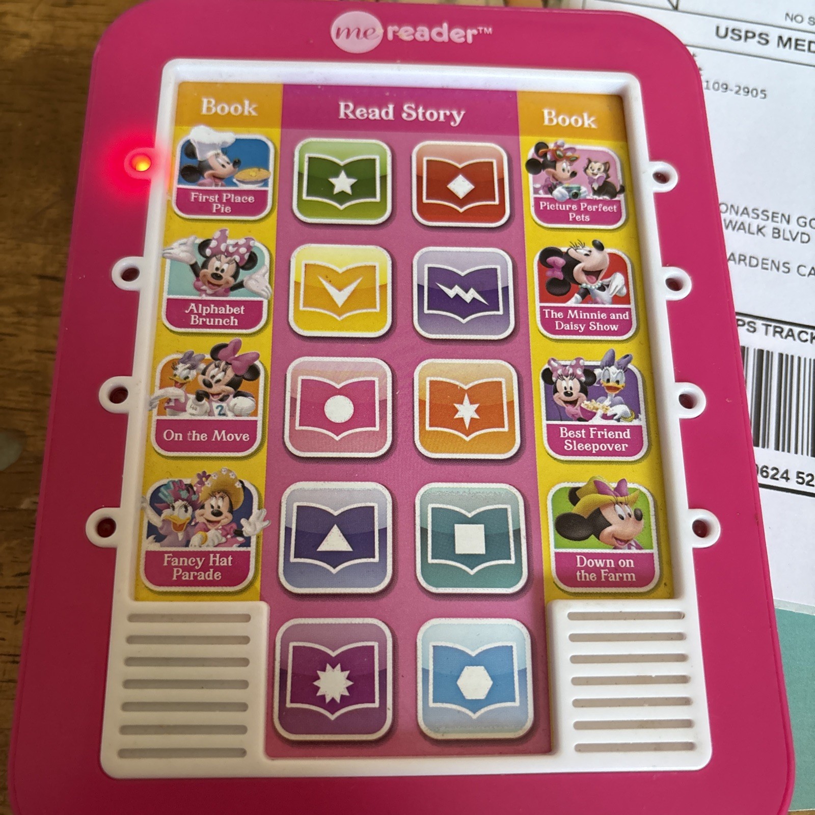 Disney Junior Minnie Mouse Friends Me Reader Electronic Storybook Read Activity