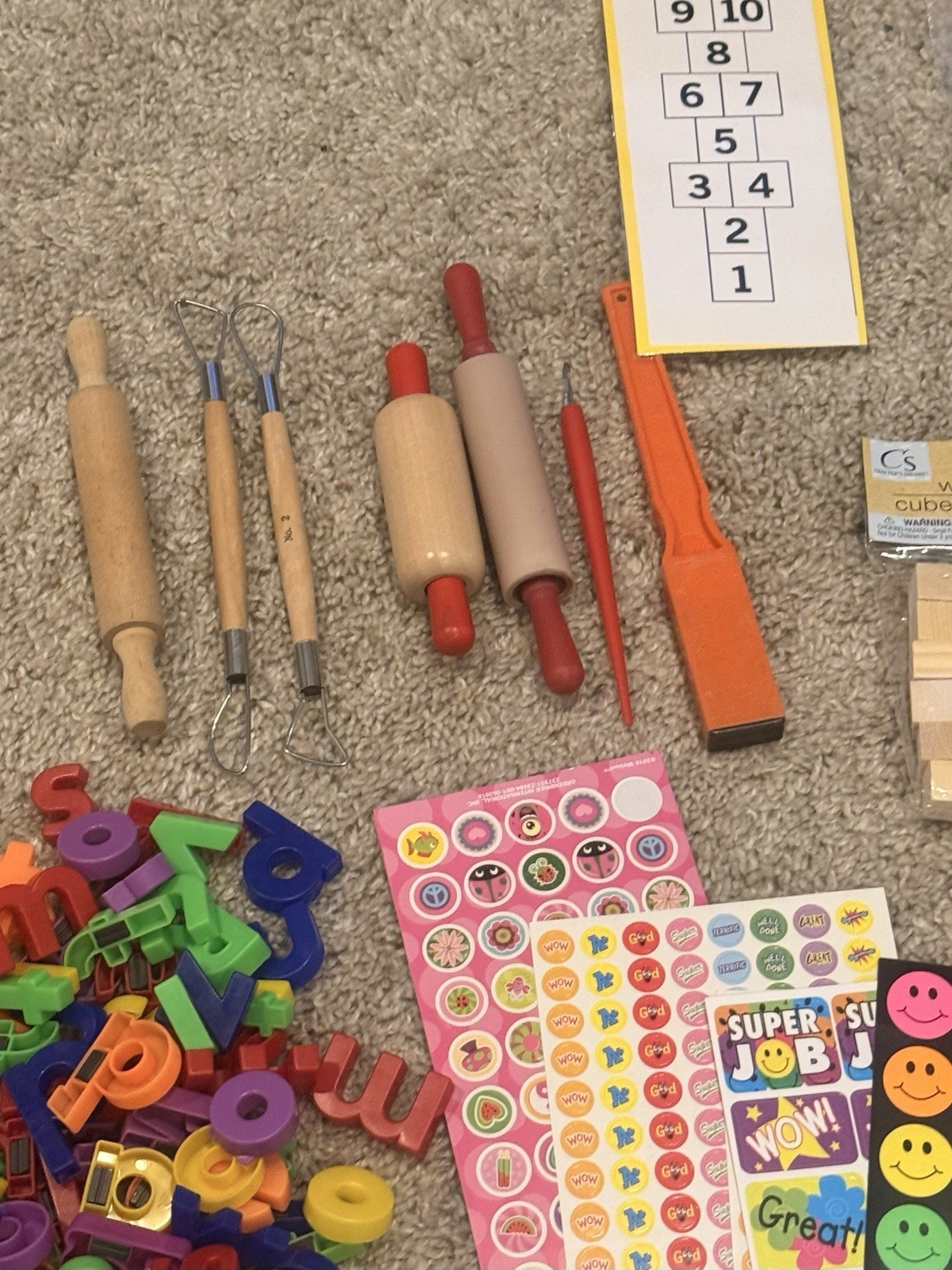 Lot Fine Motor Occupational Therapy Autism Toys Squigs Origami Beading