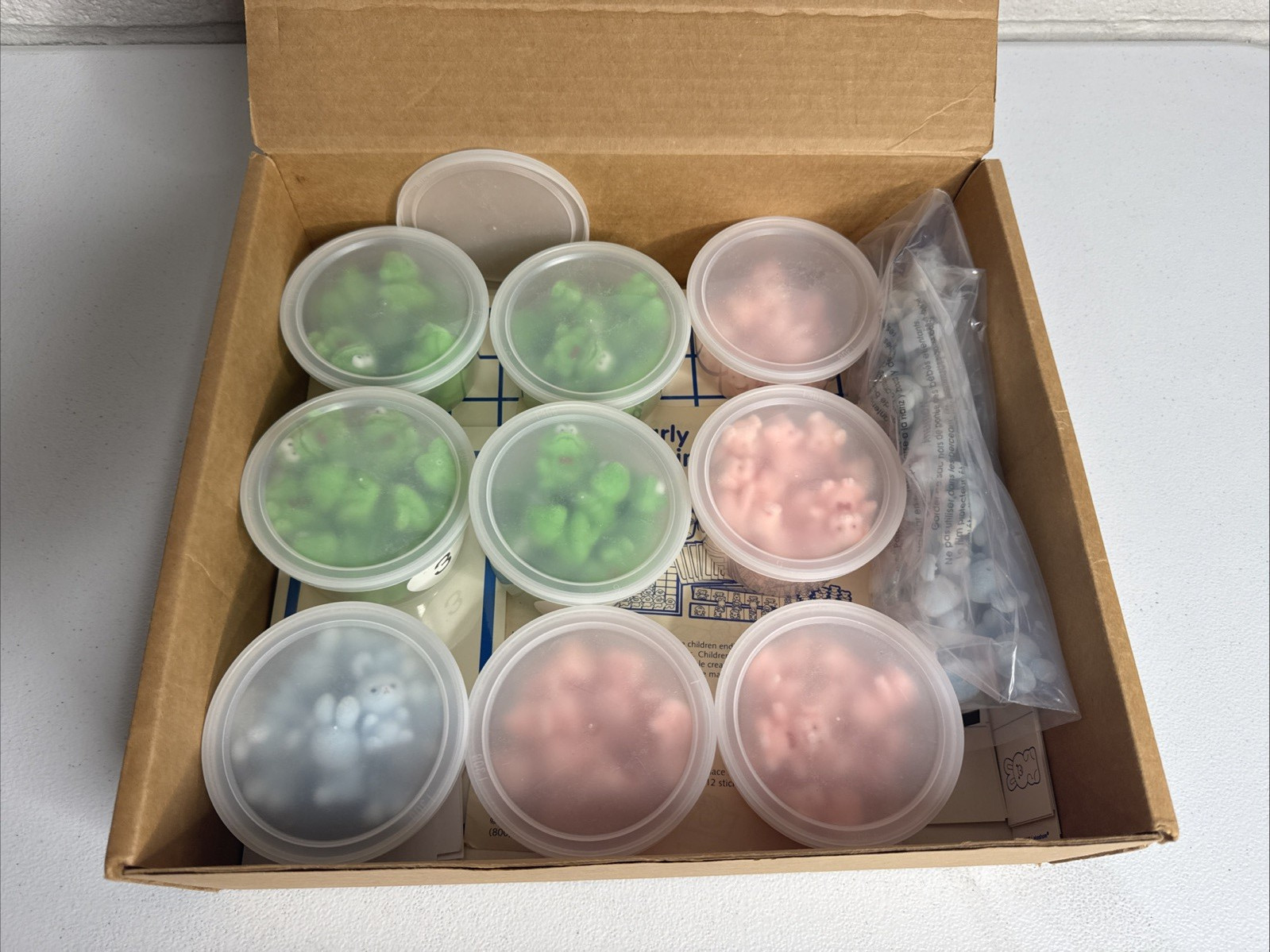 Vintage 1995 LAKESHORE LA828 Early Math Teaching Tubs – INCOMPLETE READ!