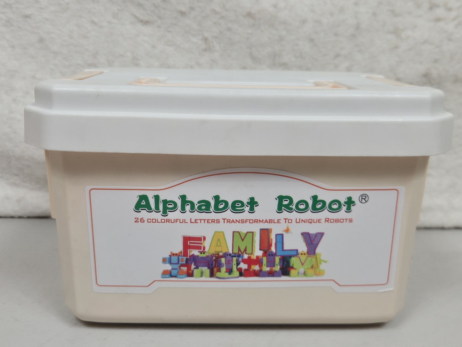 ALPHA BOTS Alphabet Robot Transforming Figures Set of 26 Learning Lakeshore
