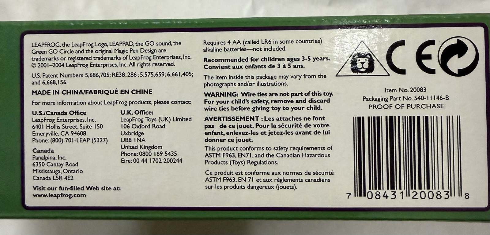 🎁 NEW LeapFrog My First LeapPad Learning System Leap’s Big Day 3-5 Ages + Extra