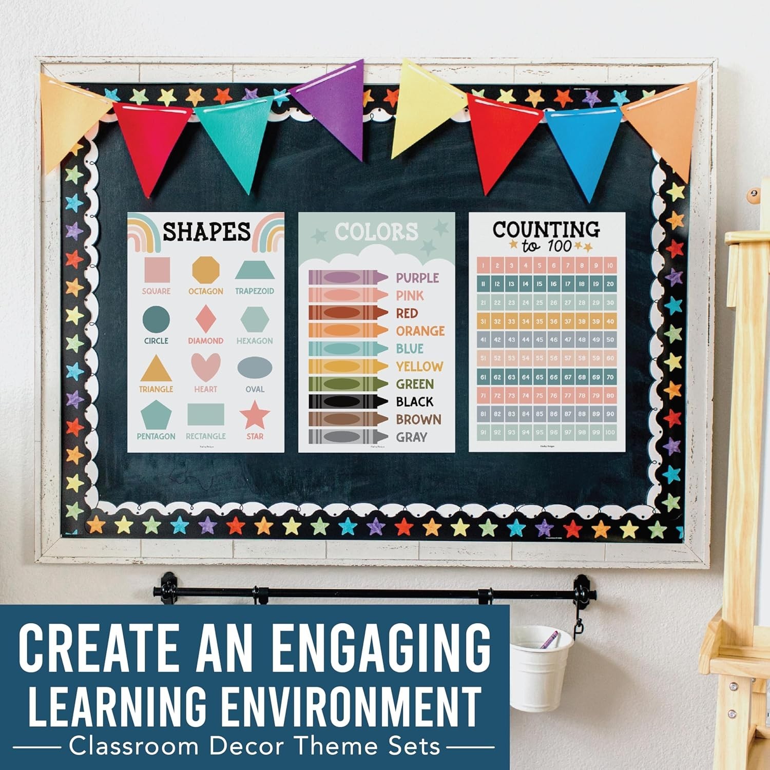 Engaging 16 Educational Posters for Kids – Perfect for Homeschool & Classrooms