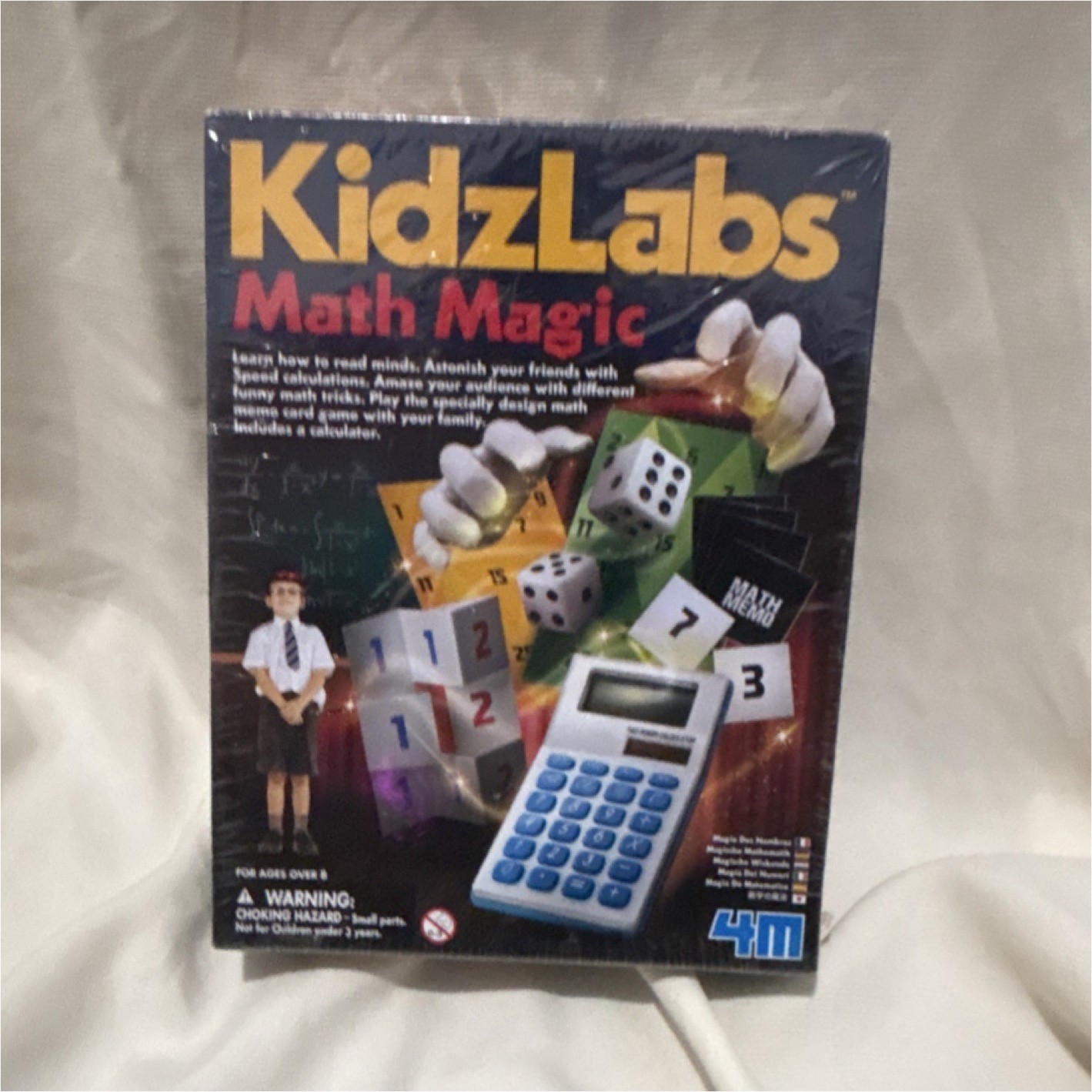 4M KidzLabs Math Magic Educational Toy Kit for Ages 8 and Up, MPN 3229