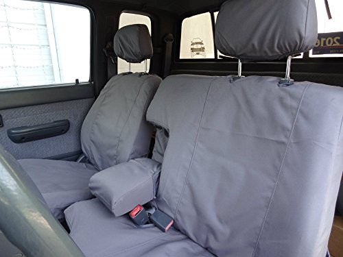 , Made to fit 1995-2000 Tacoma 60/40 Split Bench Custom Seat Covers. Gray