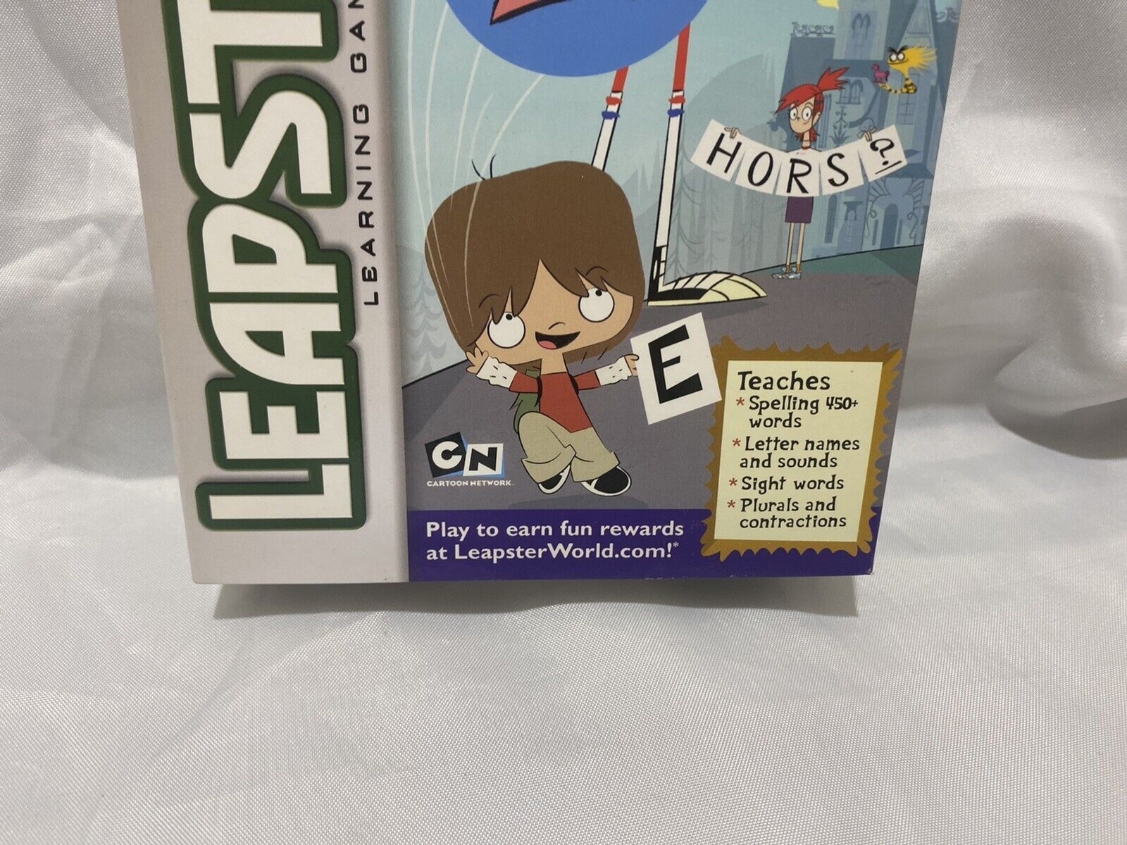 Leap Frog Leapster FOSTERS HOME FOR IMAGINARY FRIENDS Learning Game