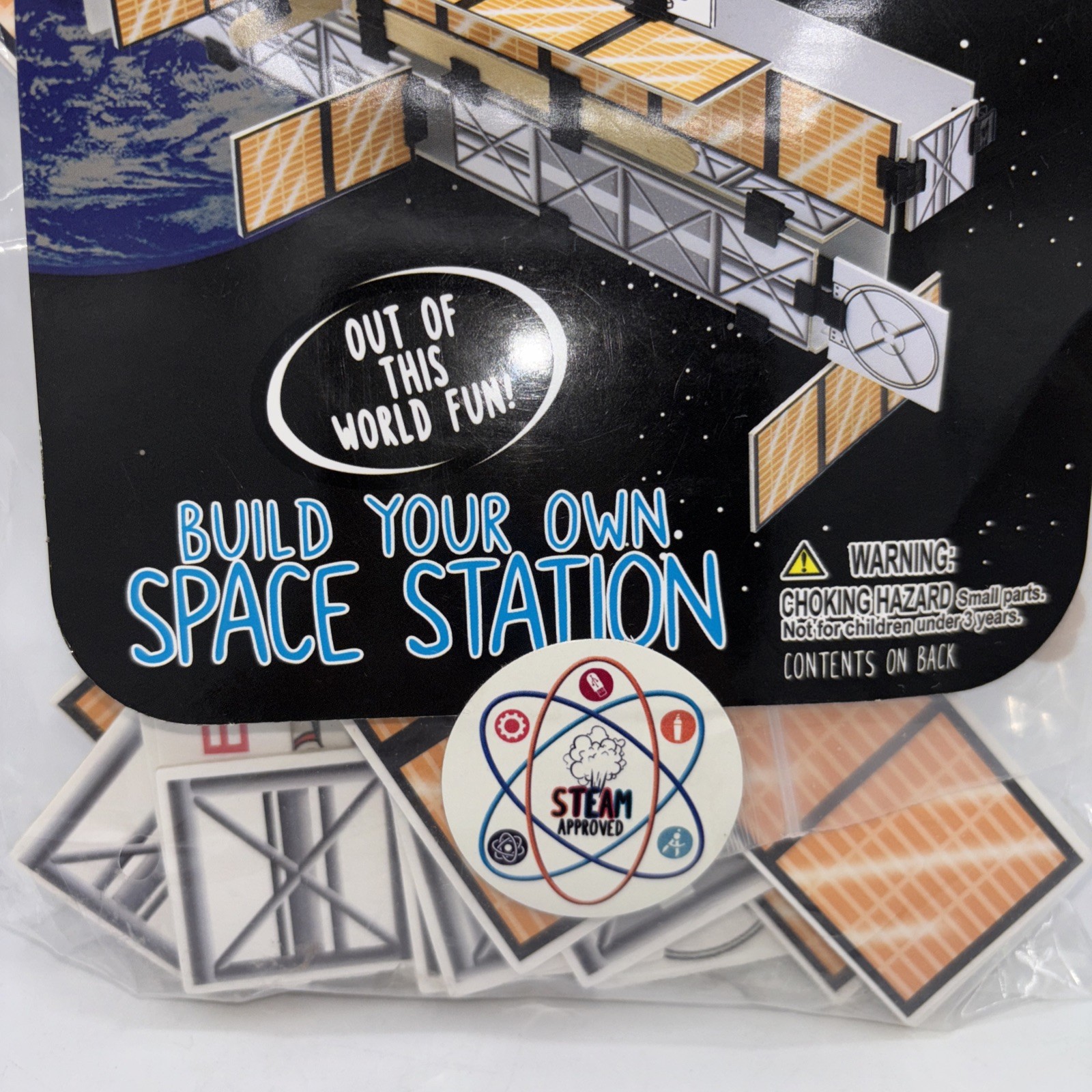 Just Clip It Connectors Build Your Own Space Station STEM New Ages 8 And Up