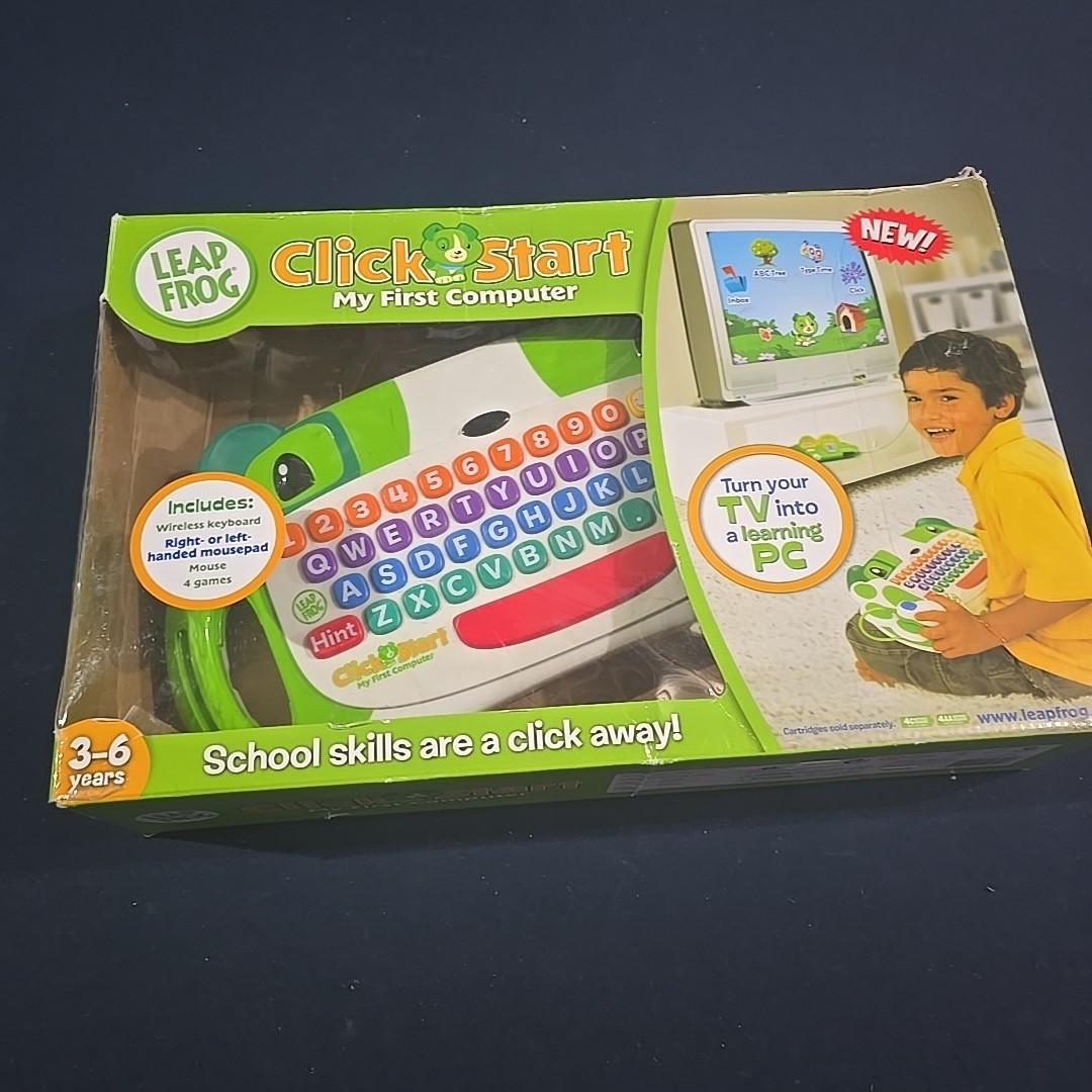 LeapFrog ClickStart Keyboard Tested Working Kids Learning Educational Toy
