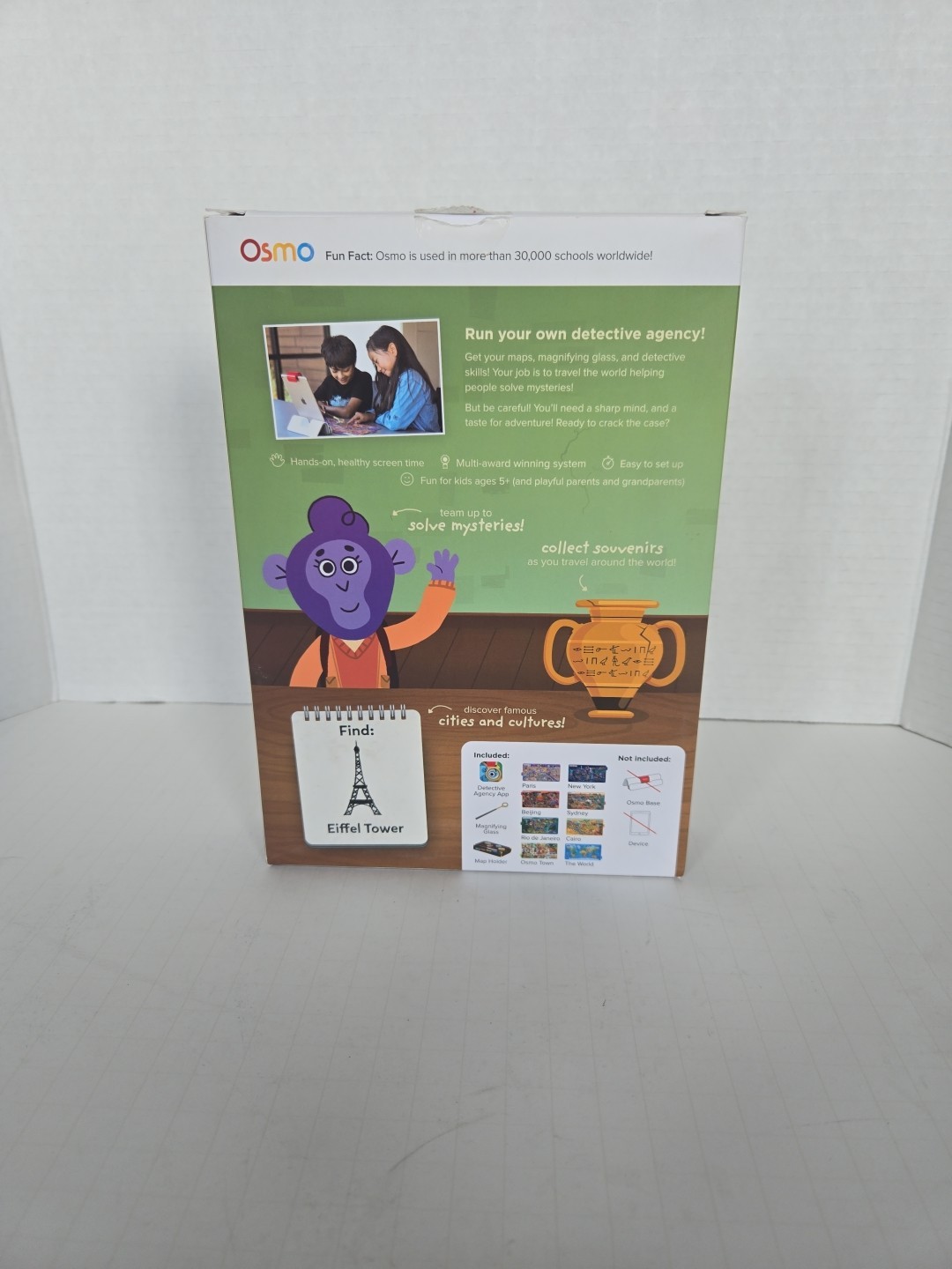 Osmo Genius Kit Kids Play System for iPad + Coding and Detective Agency Kits