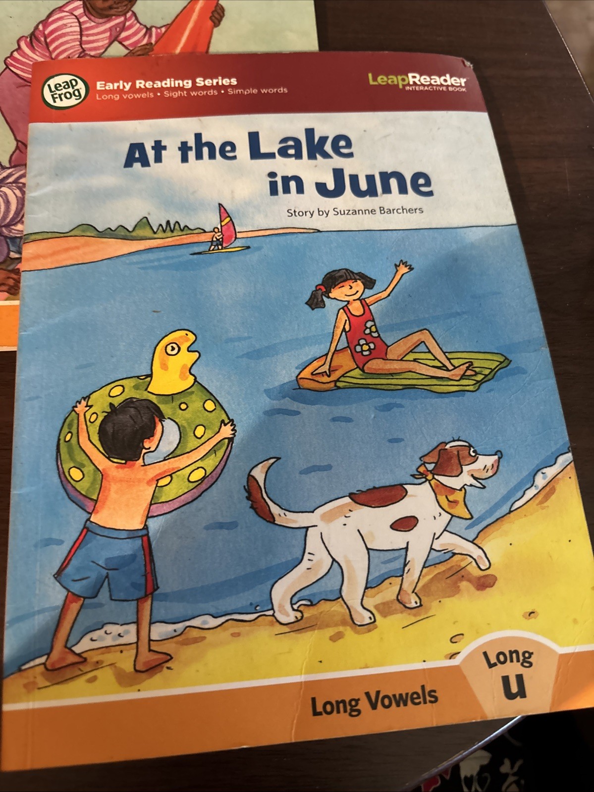 Lot 4 Leapfrog Tag LeapReader Learn To Read 1&2 Early Reader Series Short Vowels