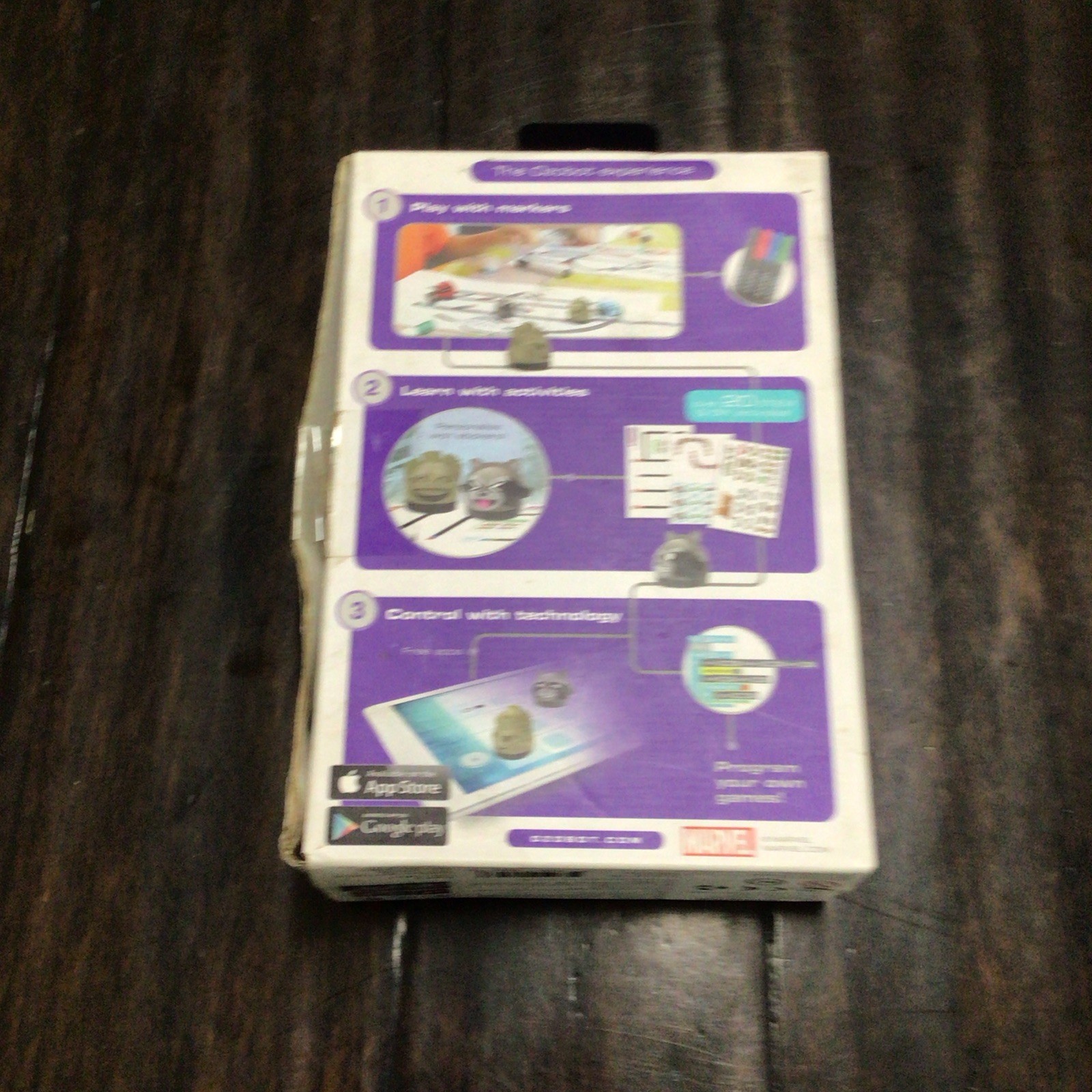 Ozobot Bit Marvel Groot & Rocket Mini Starter Pack Coding Robot, Ages 4+