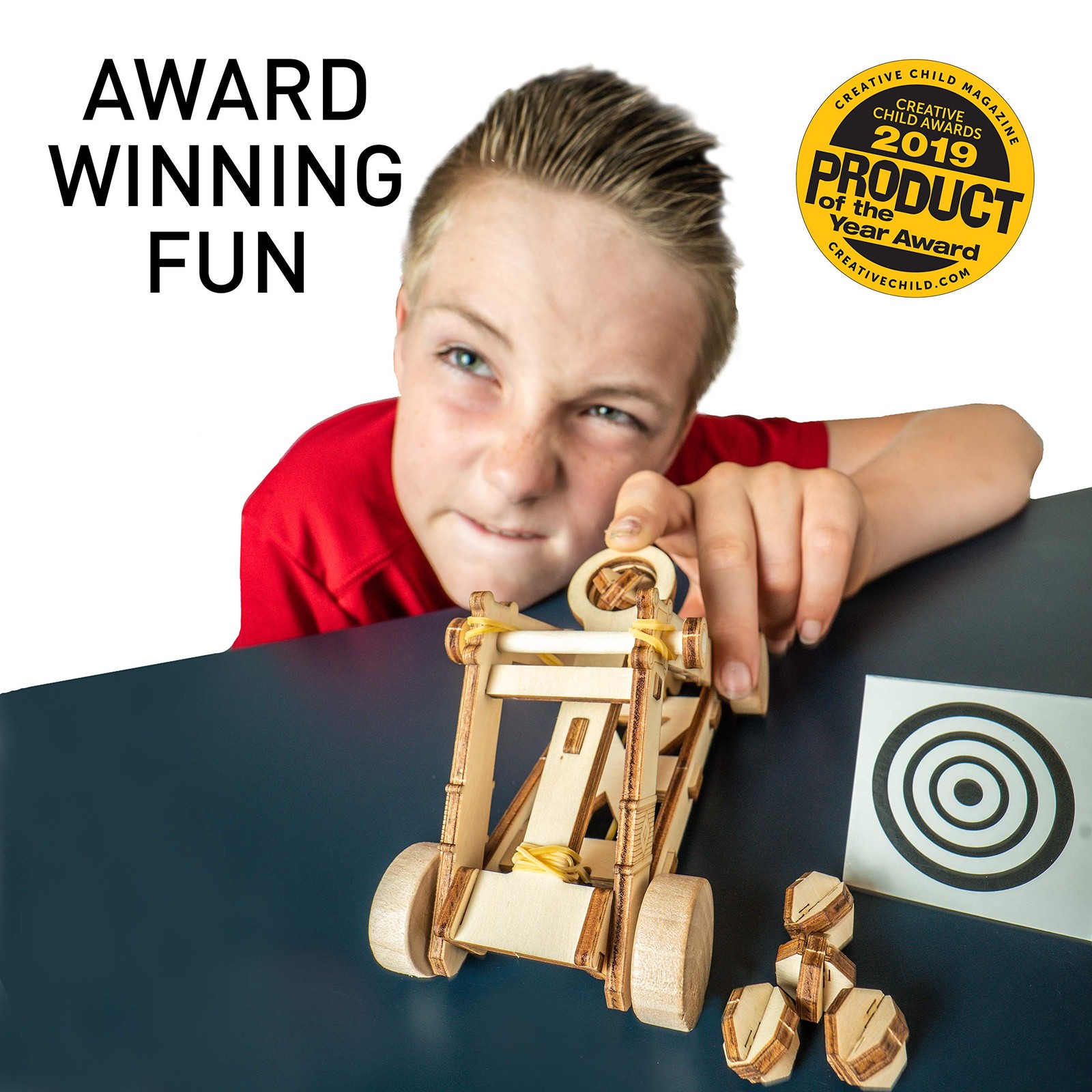 Blue Marble National Geographic Da Vinci Model Kit – Catapult Kit For Kids 3D
