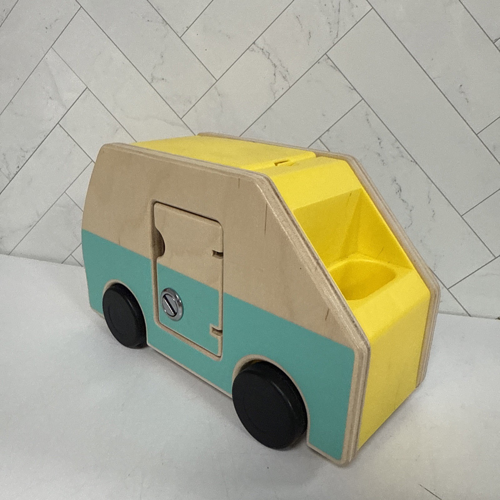 Lovevery Lot Wooden Modular Playhouse Stairs Camper Car Lot Set Incomplete Learn