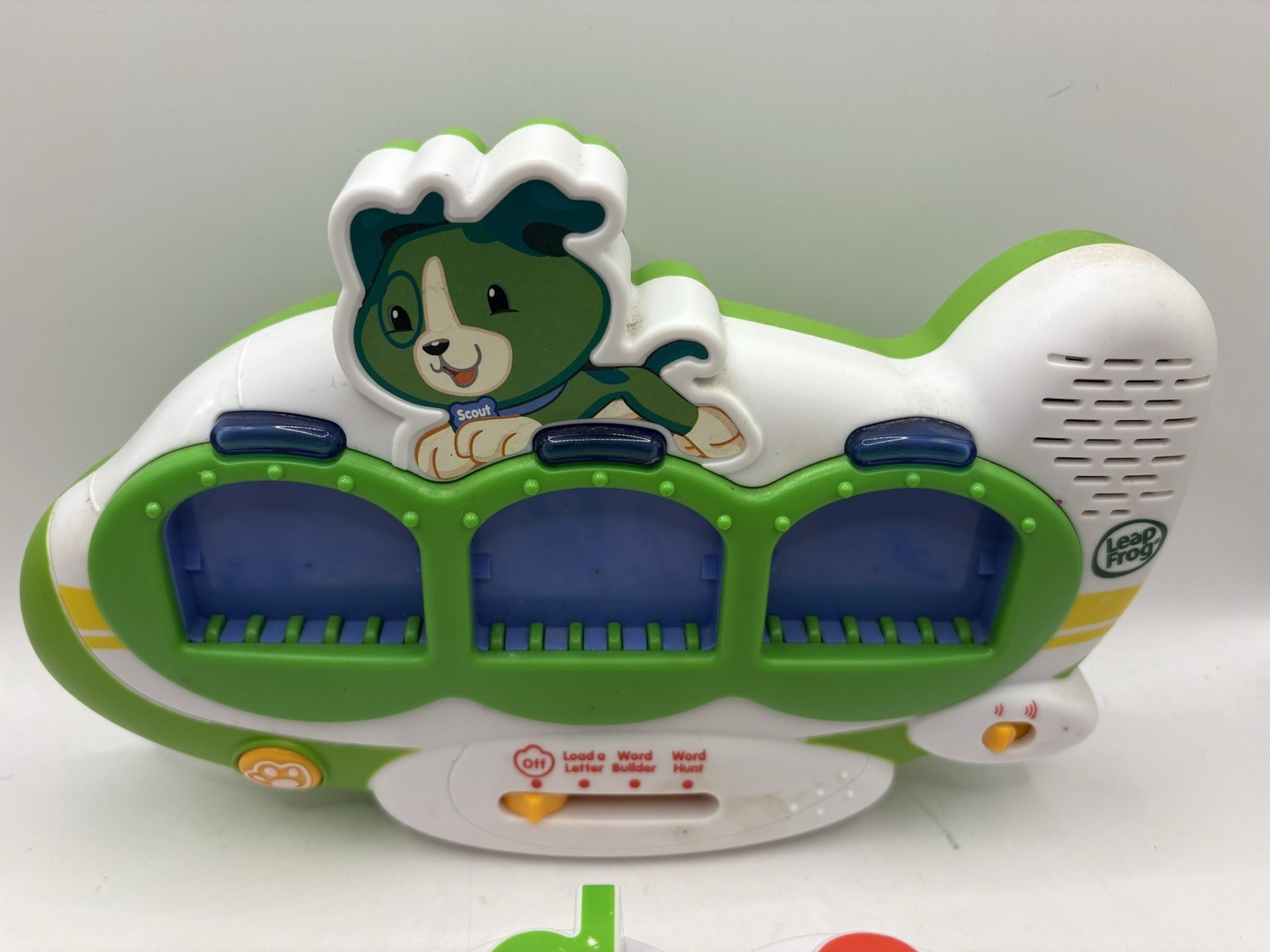 LeapFrog Magnetic Fridge Phonics Jet Plane Letters Word Alphabet Works READ!