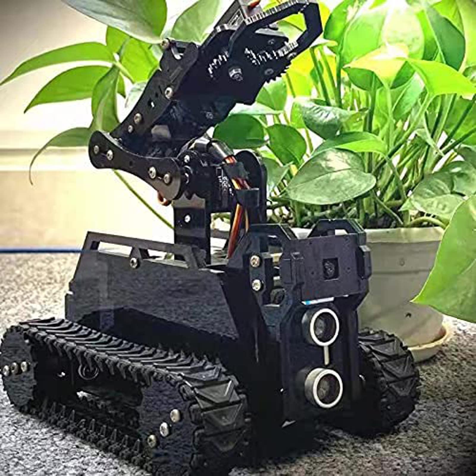 DIY Robot Model Kit for Raspberry Pi 4/3 Model B+/B WiFi Wireless Smart Robot…
