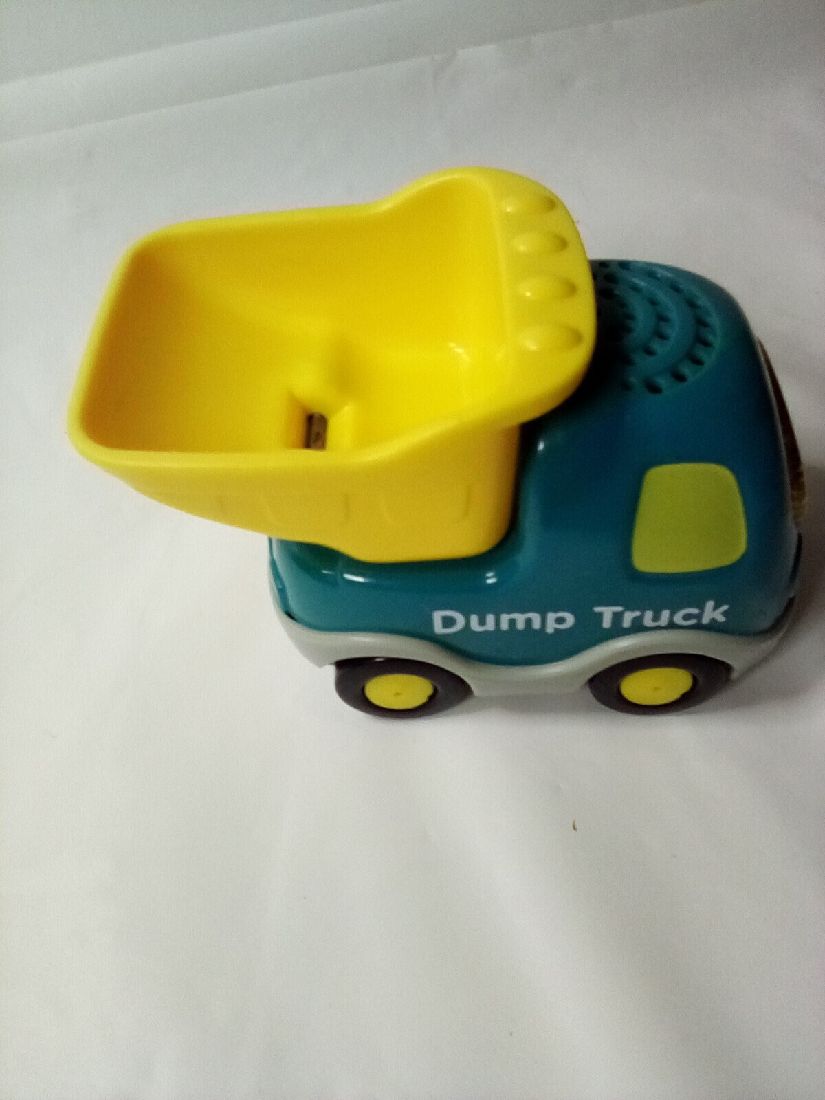 V-Tech Go Go Smart Wheels David Dump Truck Interactive Toy Sounds Lights Sings