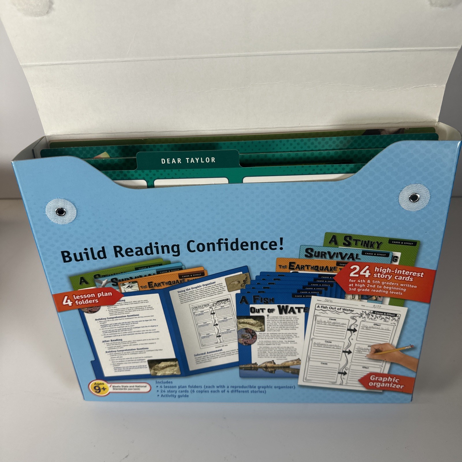 Lakeshore High-Interest Intervention Reading Folders Lot of 5 Sets Ages 9+