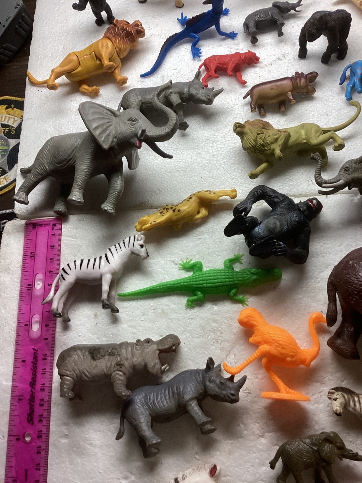 Vintage Mixed Plastic Safari Zoo Jungle Wild Animals Lot of 53.