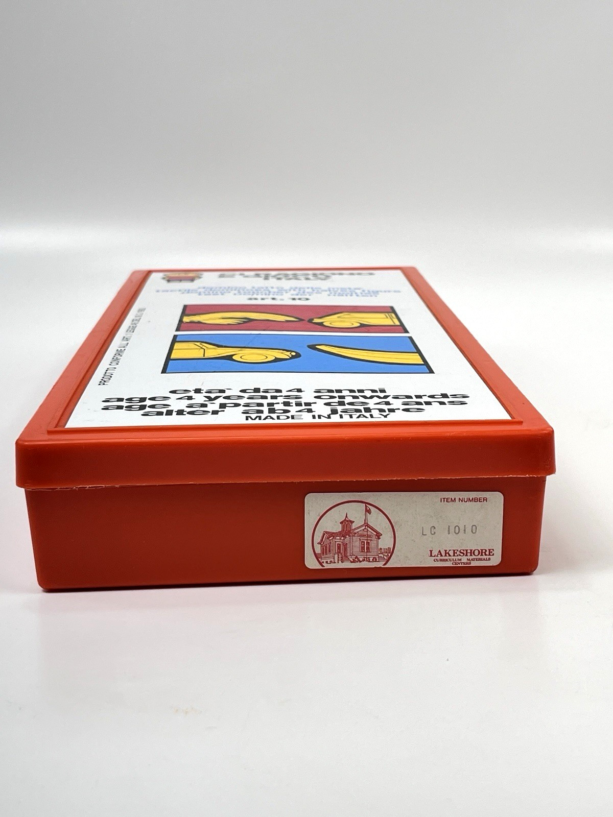 Wood Dominos Italy Childs Learning Picture Match Game Ci Ragiono E Gioco