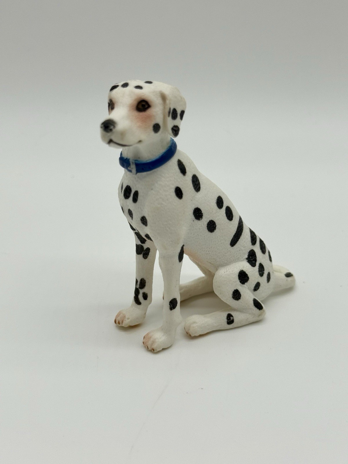 Miniature Dog Lot Toy Figures Flocked Shiba Inu Dalmation Corgi Collie Disney