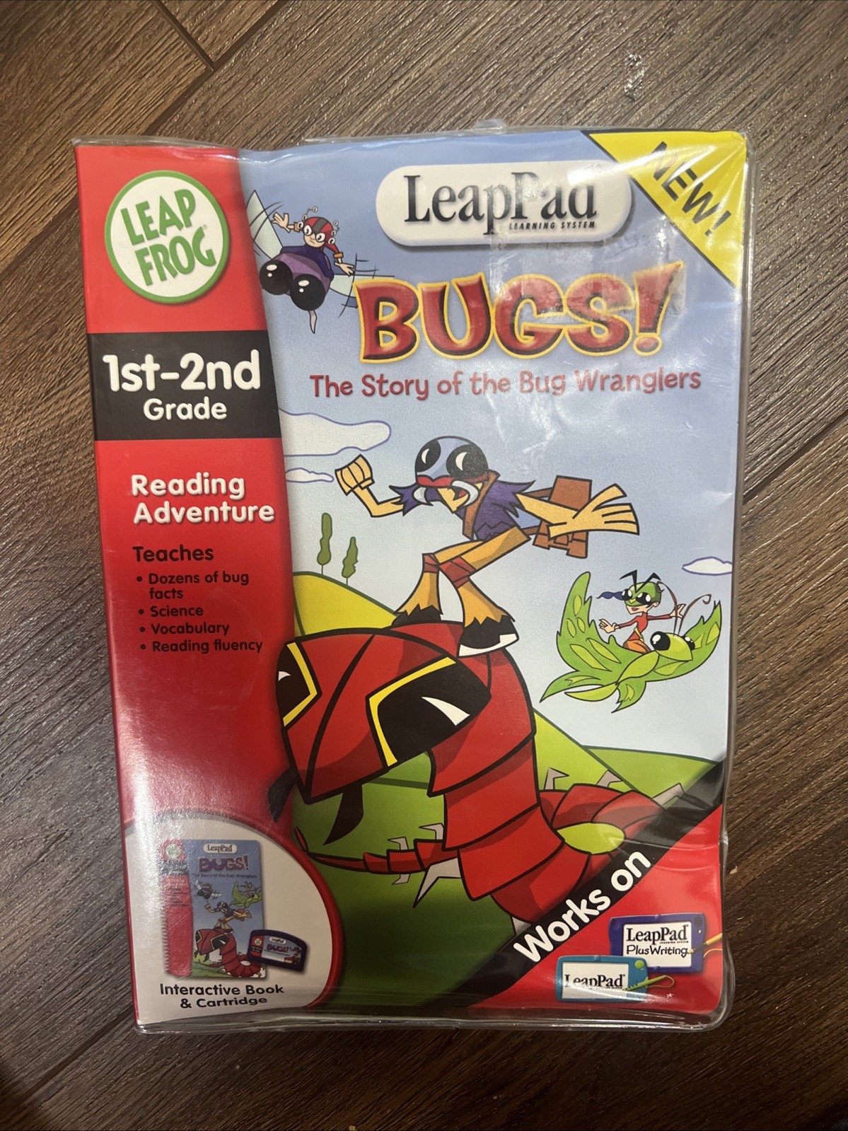 LeapPad Leap Frog Bugs! The Story Of The Bug Wranglers 1st-2nd Grade