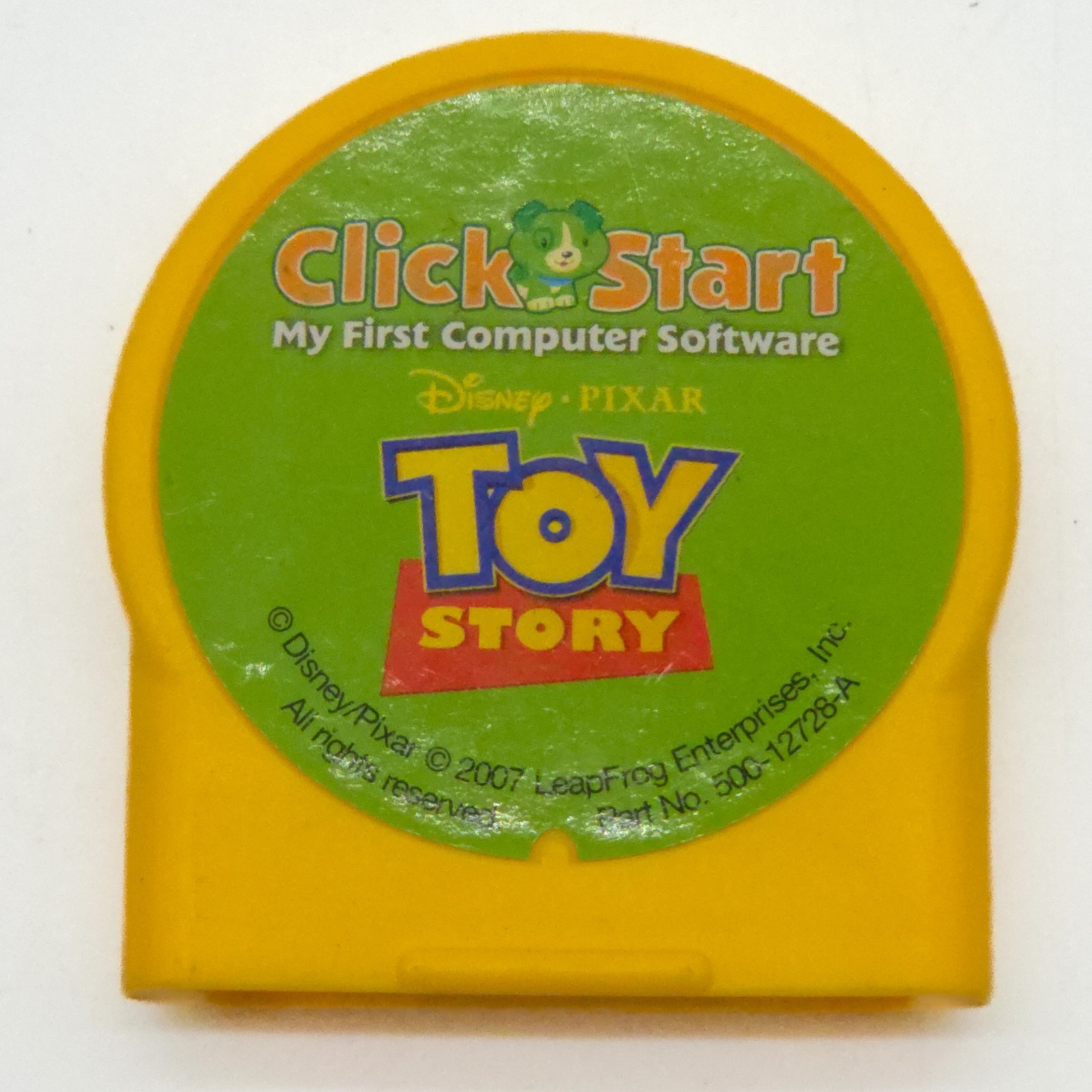 LeapFrog ClickStart Cartridges Lot of 3 2007 Toy Story Bob Builder Go Diego Go