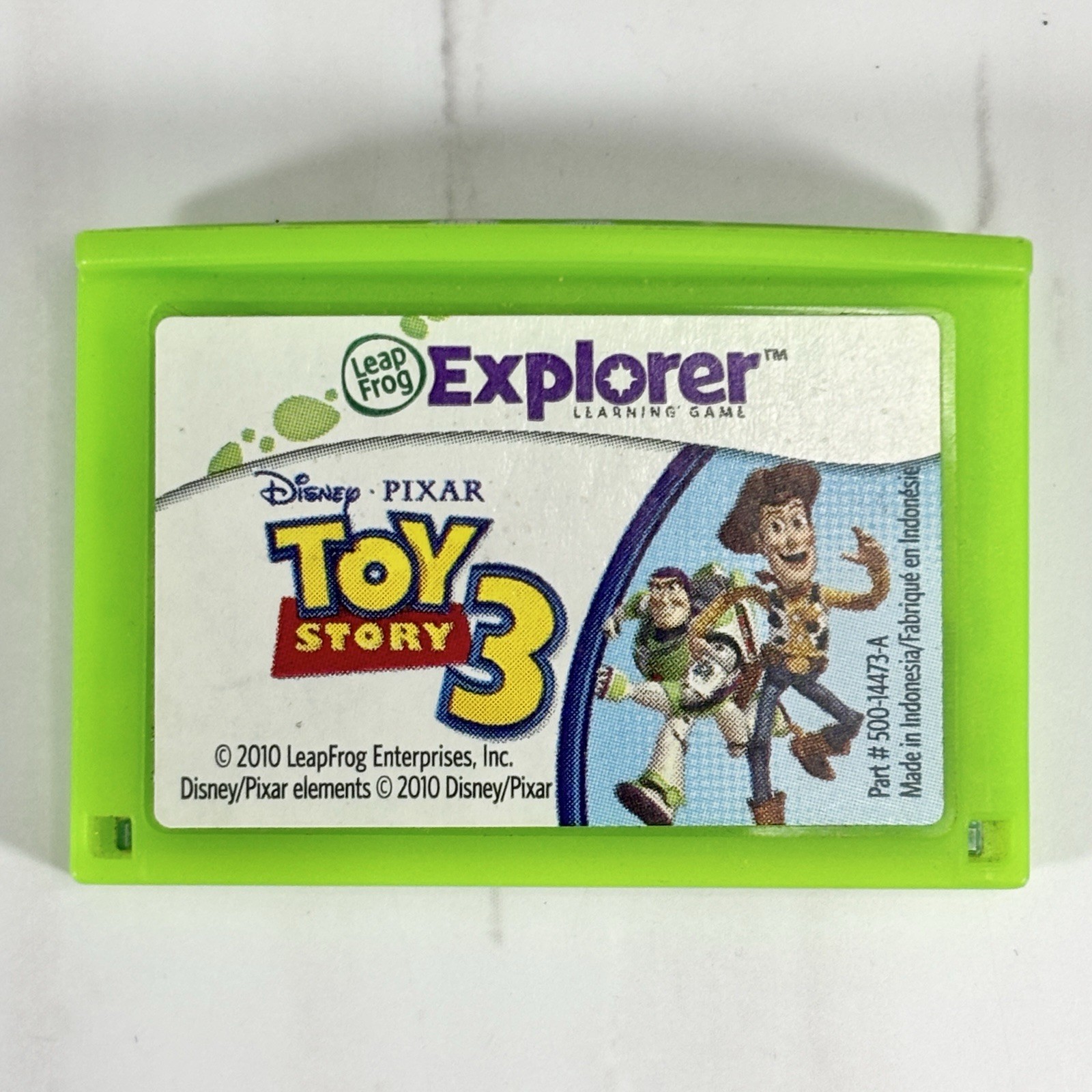 LEAP FROG Explorer TOY STORY 3 Learning Game Pad 1 2 3 GS Ultra DISNEY Pixar