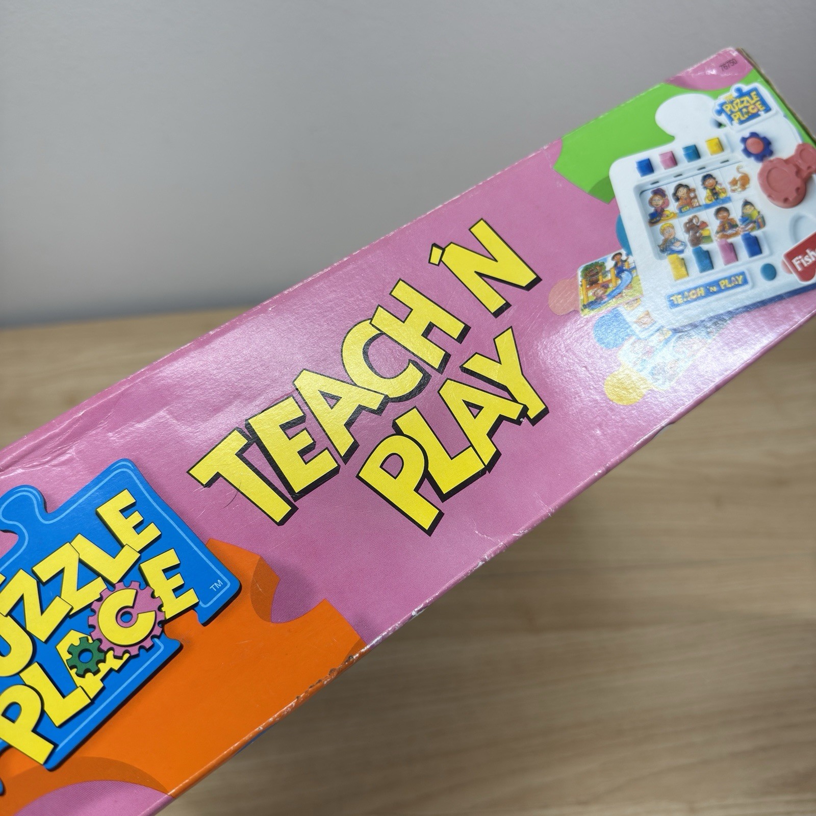 The Puzzle Place Teach ‘N Play Toy Deadstock RARE 90s Fisher-Price Interactive