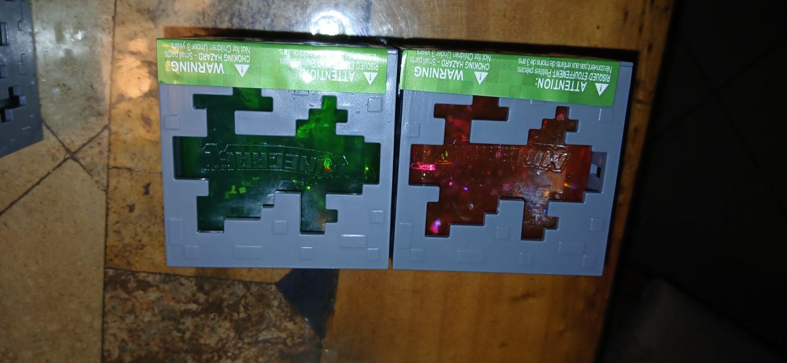 X 12 Minecraft Jelly Cubes Squishy Toy Case LOT of (12) – Viral – Like Needoh
