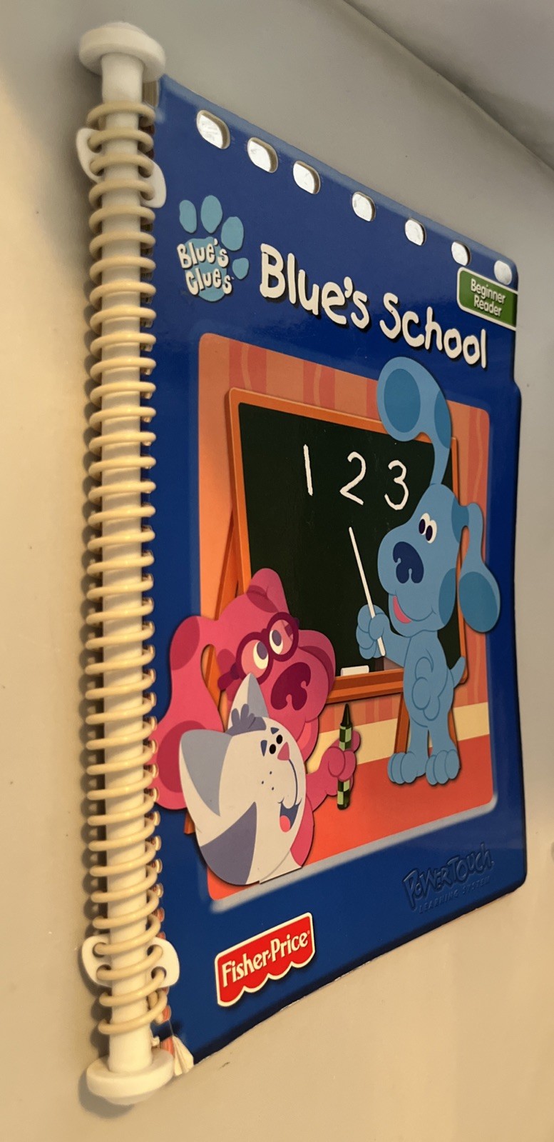 Blue’s Clues Beginner Reader 3-5 Years Blue’s School Fisher-Price 2003 Vintage