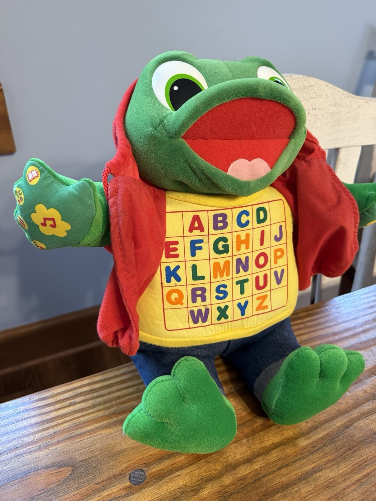 Read And Sing Little Leap Interactive Plush Tested Works Leap Frog ABC Sing