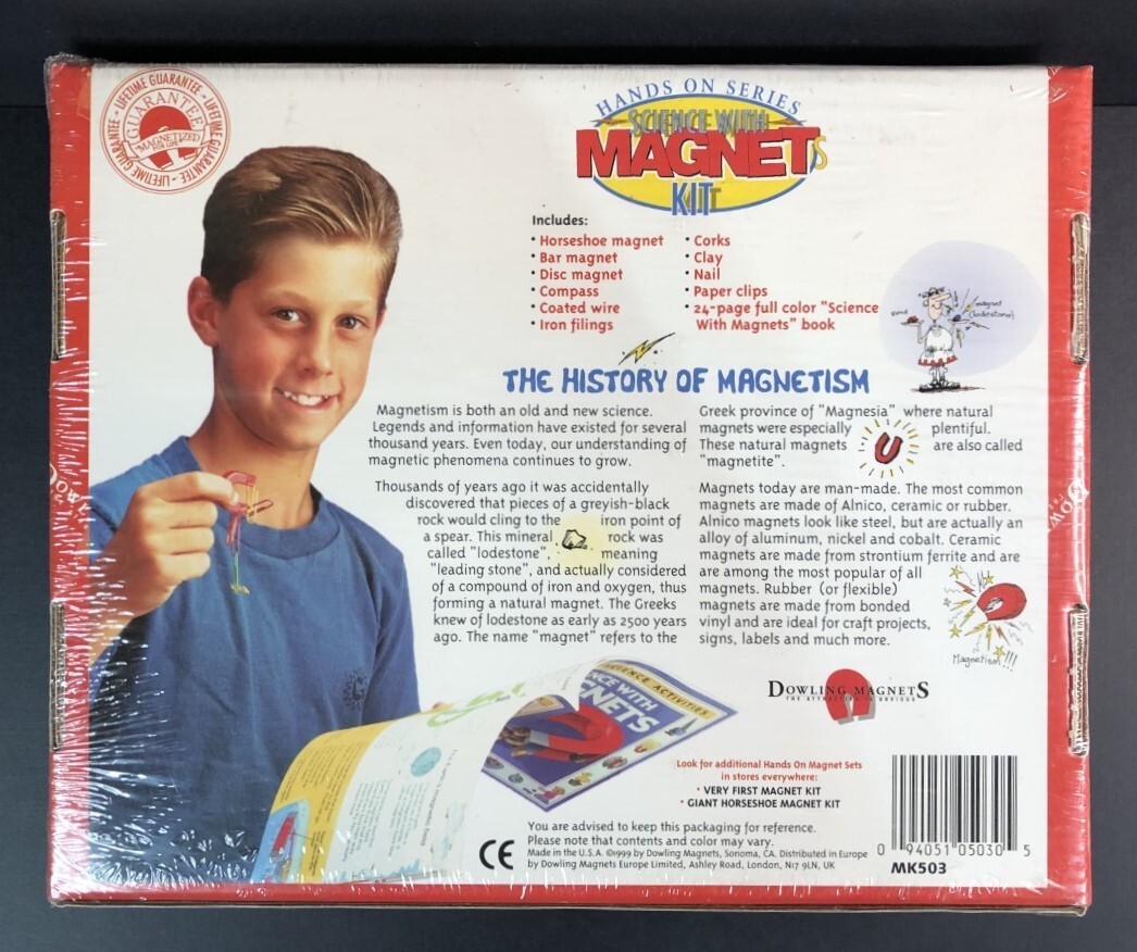NEW Hands On Series Science With Magnet Kit Free Shipping