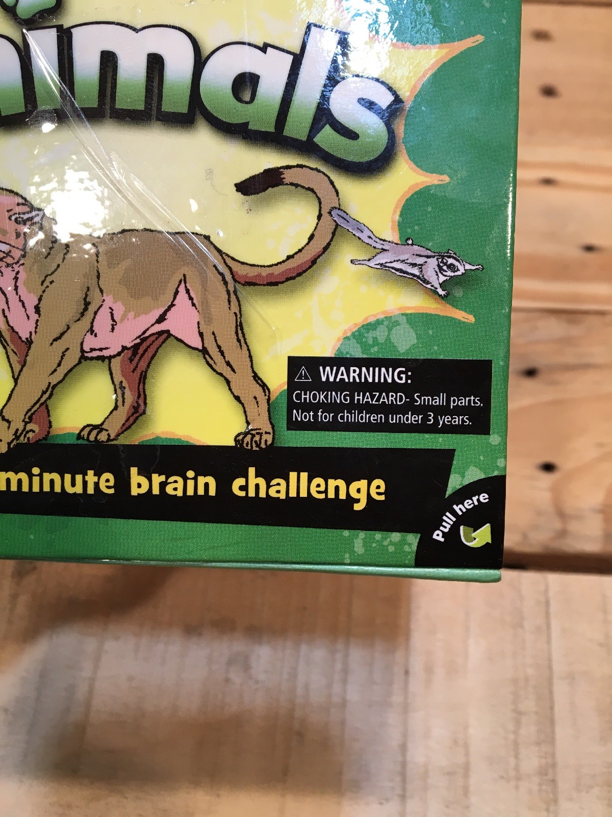 University Games BrainBox Memory Game Animals Edition Ages 8 and Up