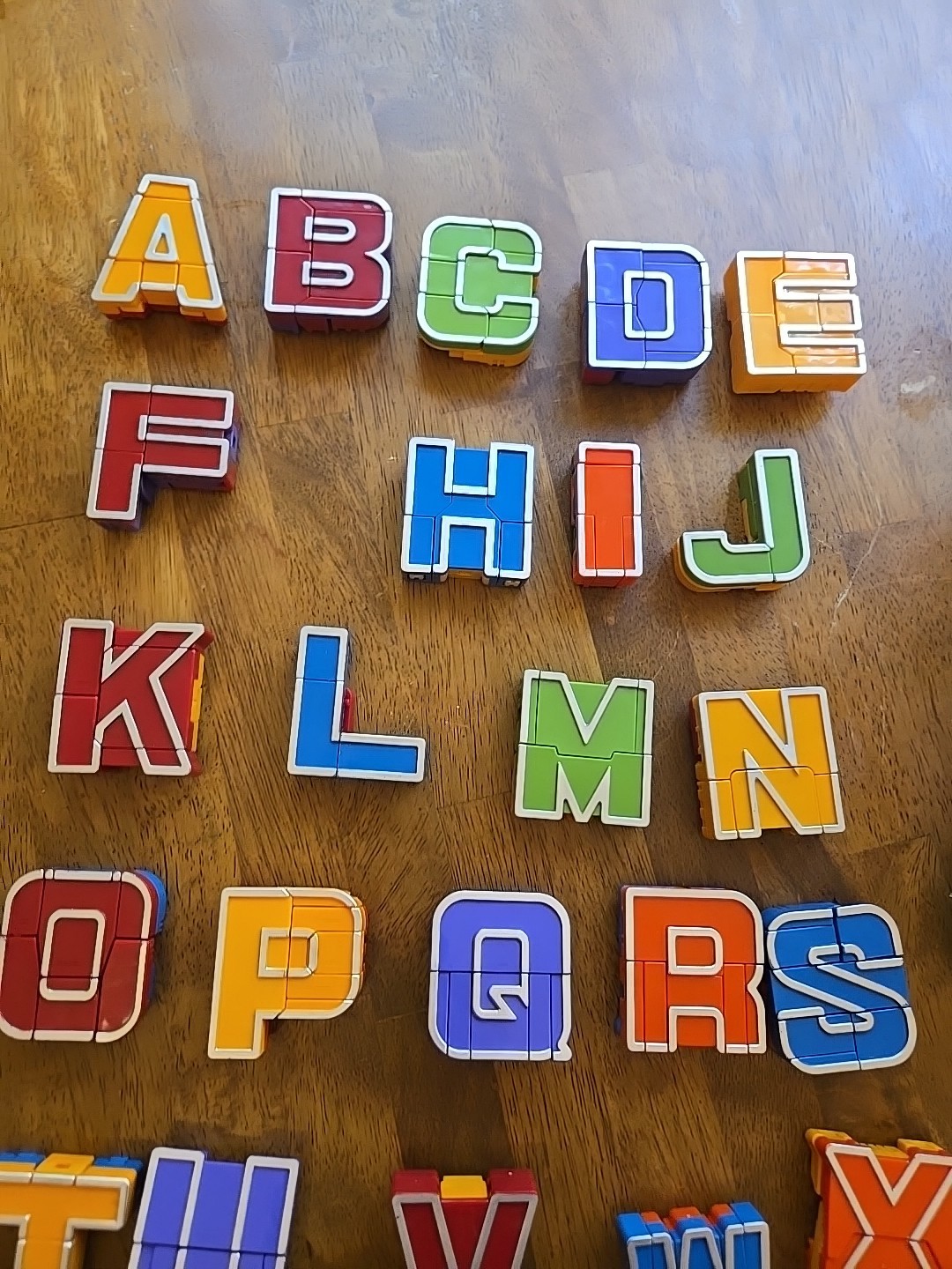 JOYIN Alphabet Robots Toys for Kids, Learning Toys, Alphabots, Missing Letter G