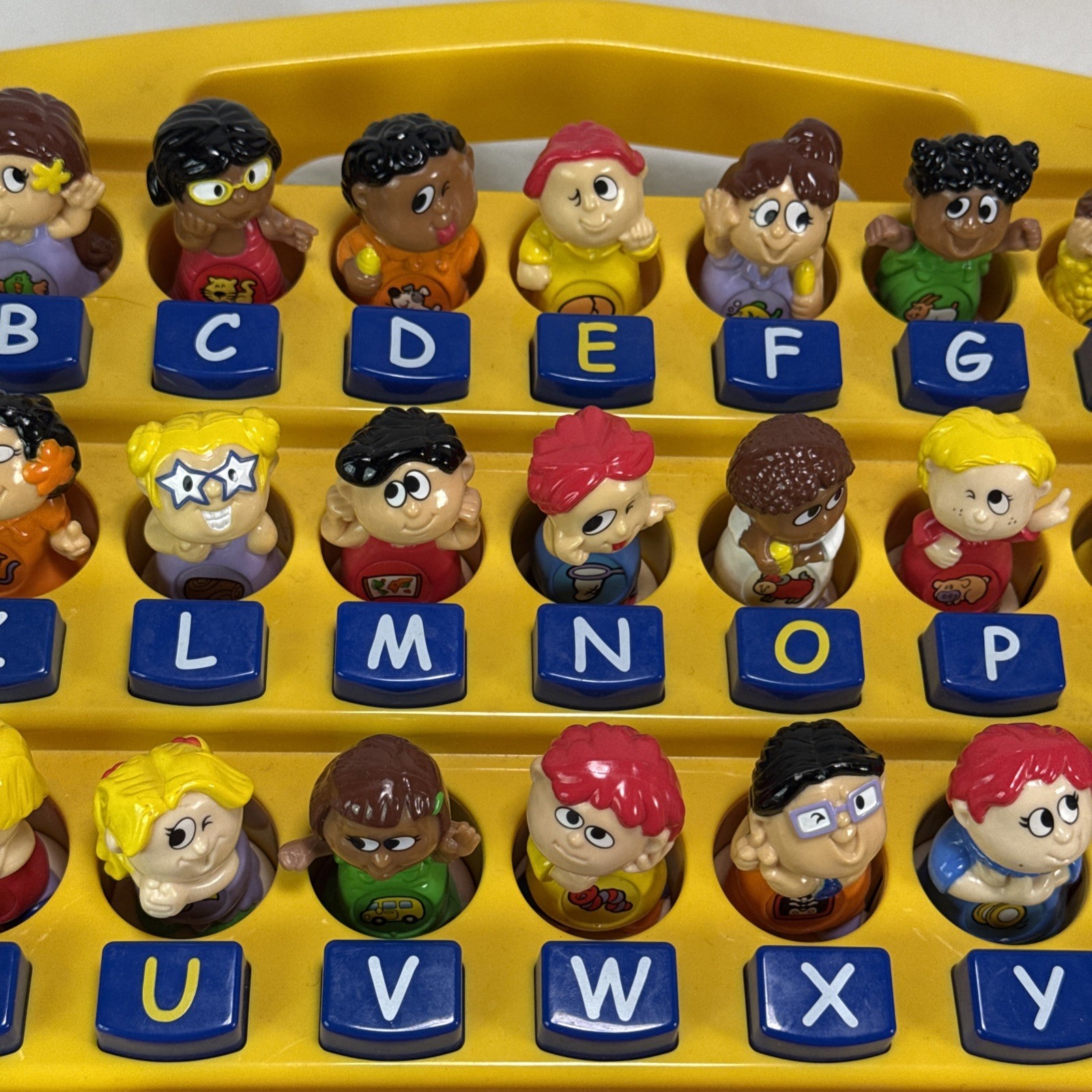RARE Vtg VTech Interactive Alphabet Classroom Learning Toy Yellow – WORKS!