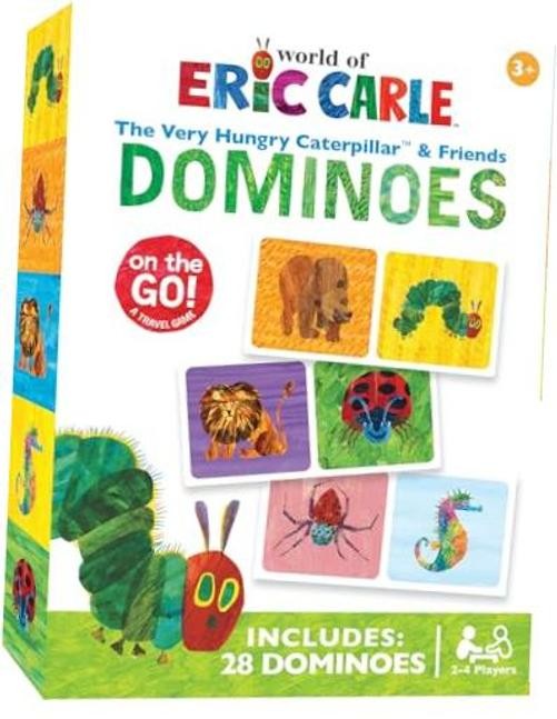 Eric Carle Colorful Picture Dominoes, 28 Piece | For Kids 3 and Up, Multi