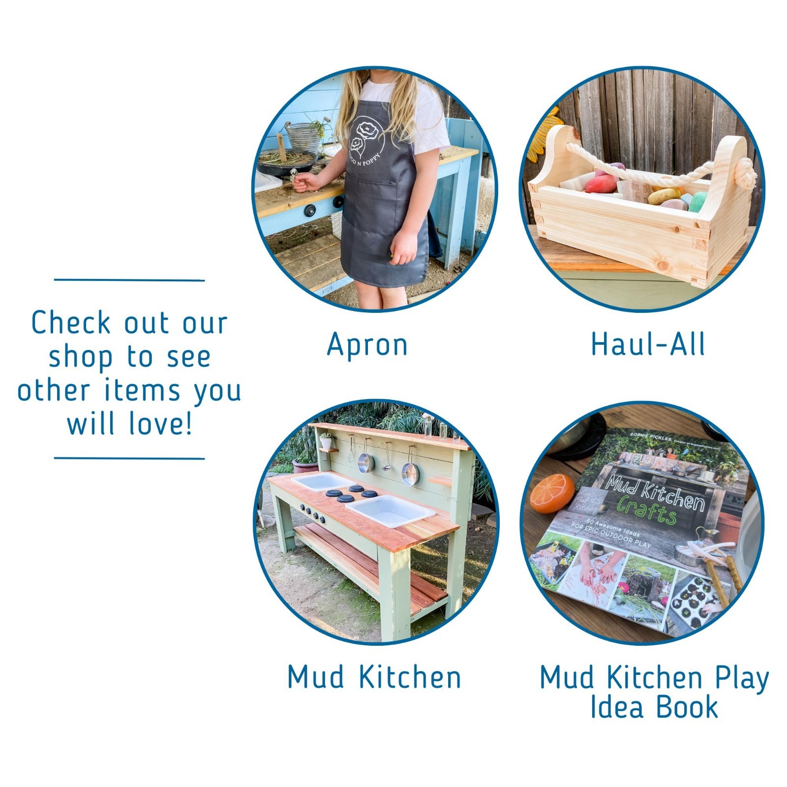 Mud Kitchen Sensory Stones Pretend Play Food, Montessori Story Stones for Kids