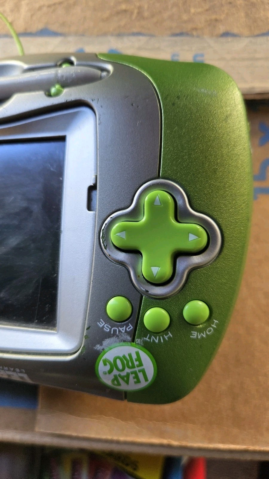 LeapFrog Leapster Learning Game System Green with Stylis