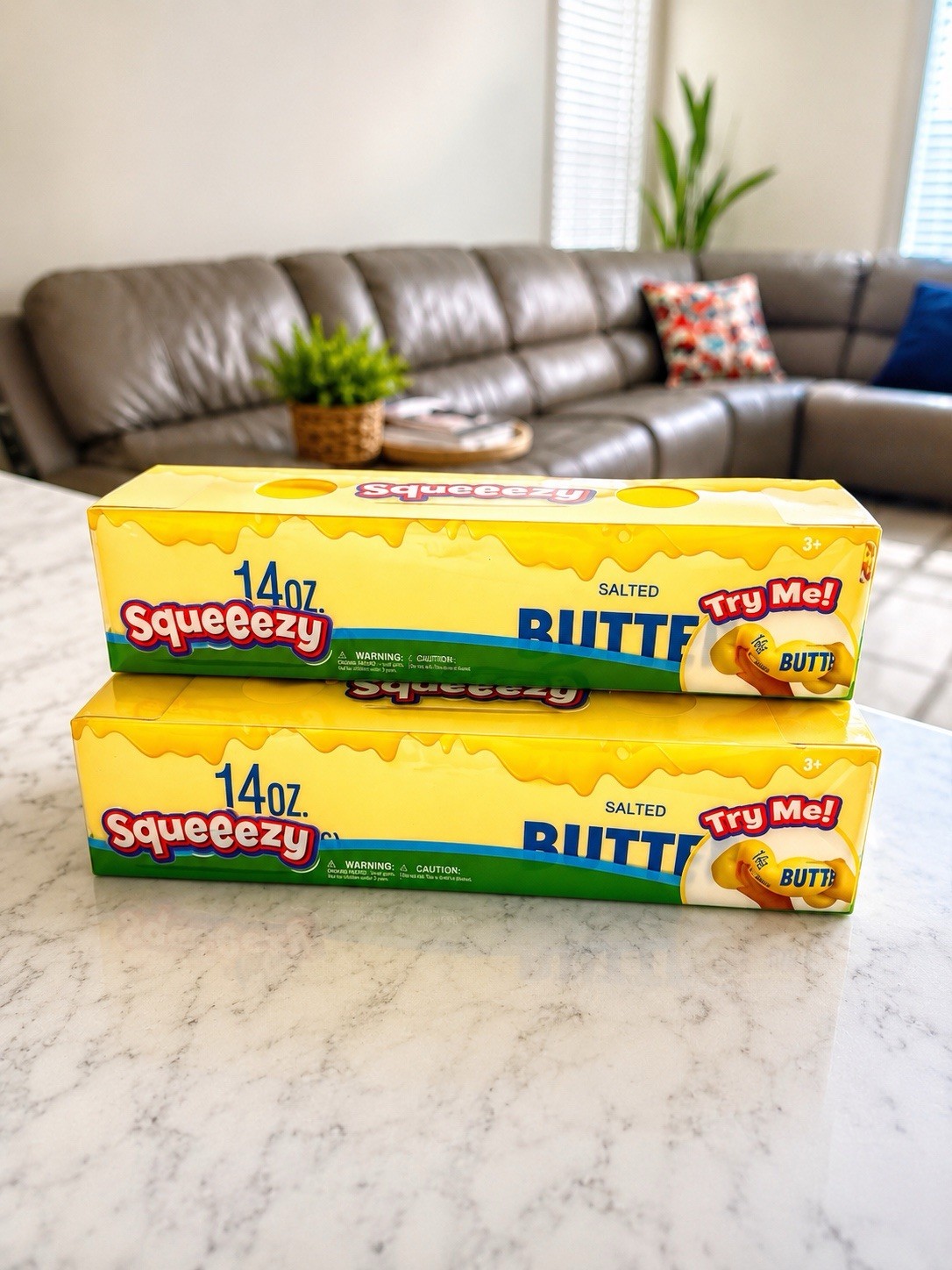 Sunny Days Squeezy Butter – Tiktok Viral Sensory Stress Relief Squeeze Toy 🧈