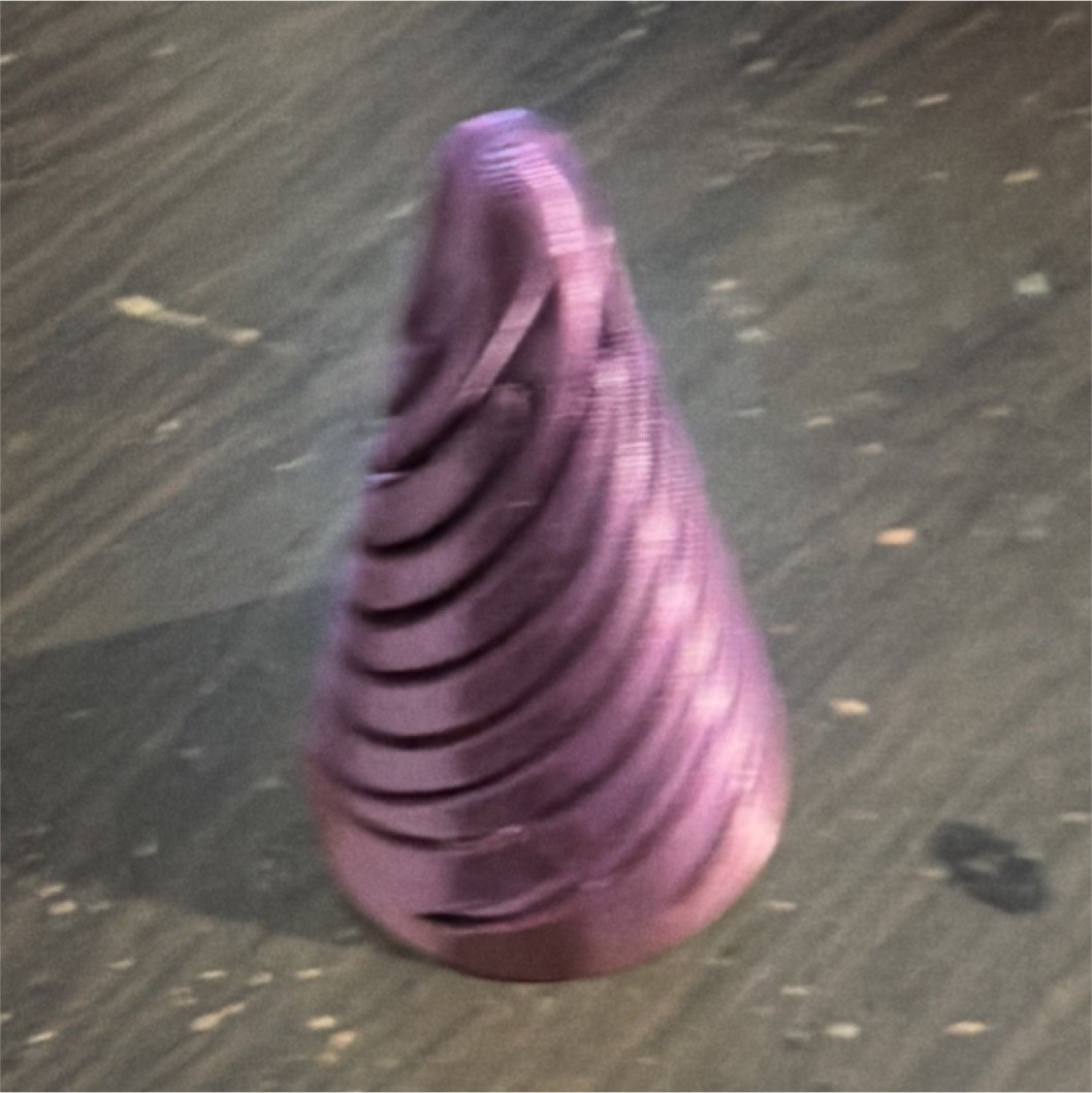 Purple Spiral Cone Tactile Sensory Toy for Ages 8-11 & 12-16 Years, Sensory Play