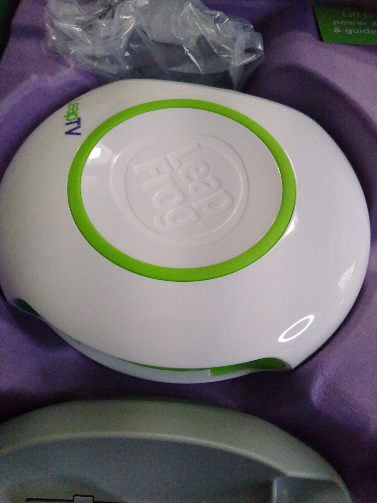 LeapFrog LeapTV Educational Video Gaming System open box item