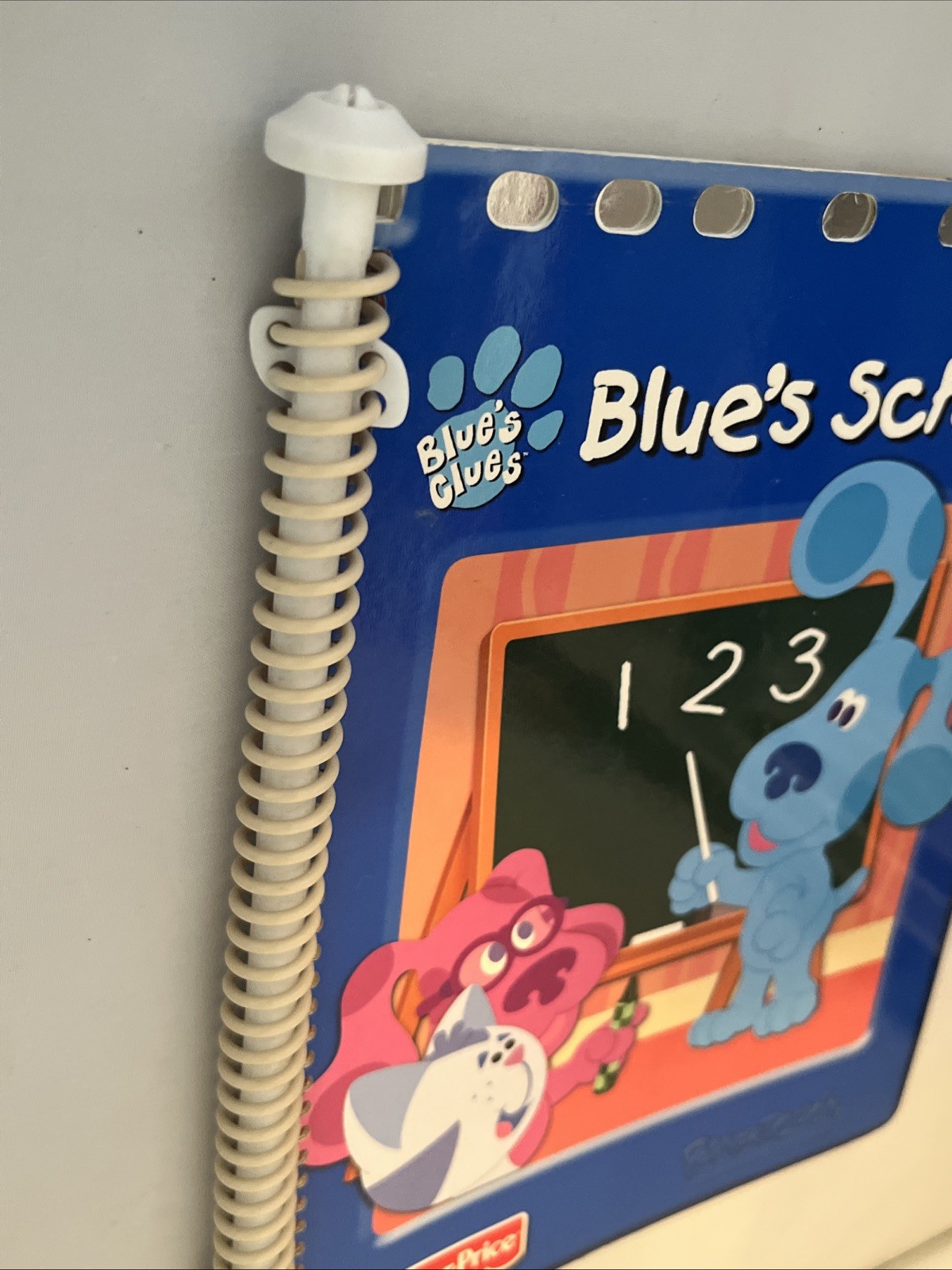 Blue’s Clues Beginner Reader 3-5 Years Blue’s School Fisher-Price 2003 Vintage