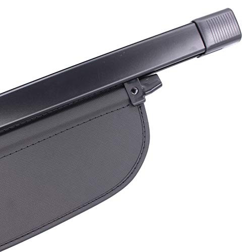 NewYall Rear Trunk Luggage Tonneau Retractable Cargo Cover Shade Shield for