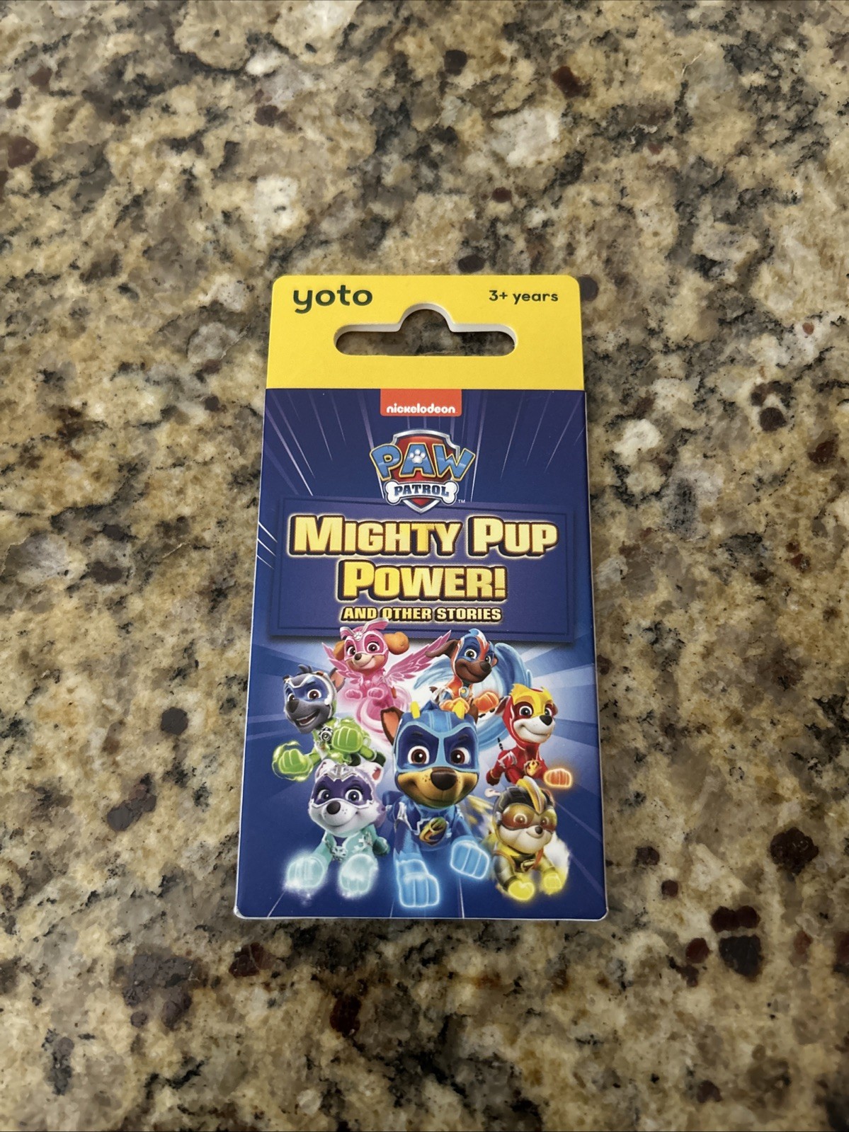 Yoto Card Mighty Pup Power audio book for kids player Paw Patrol